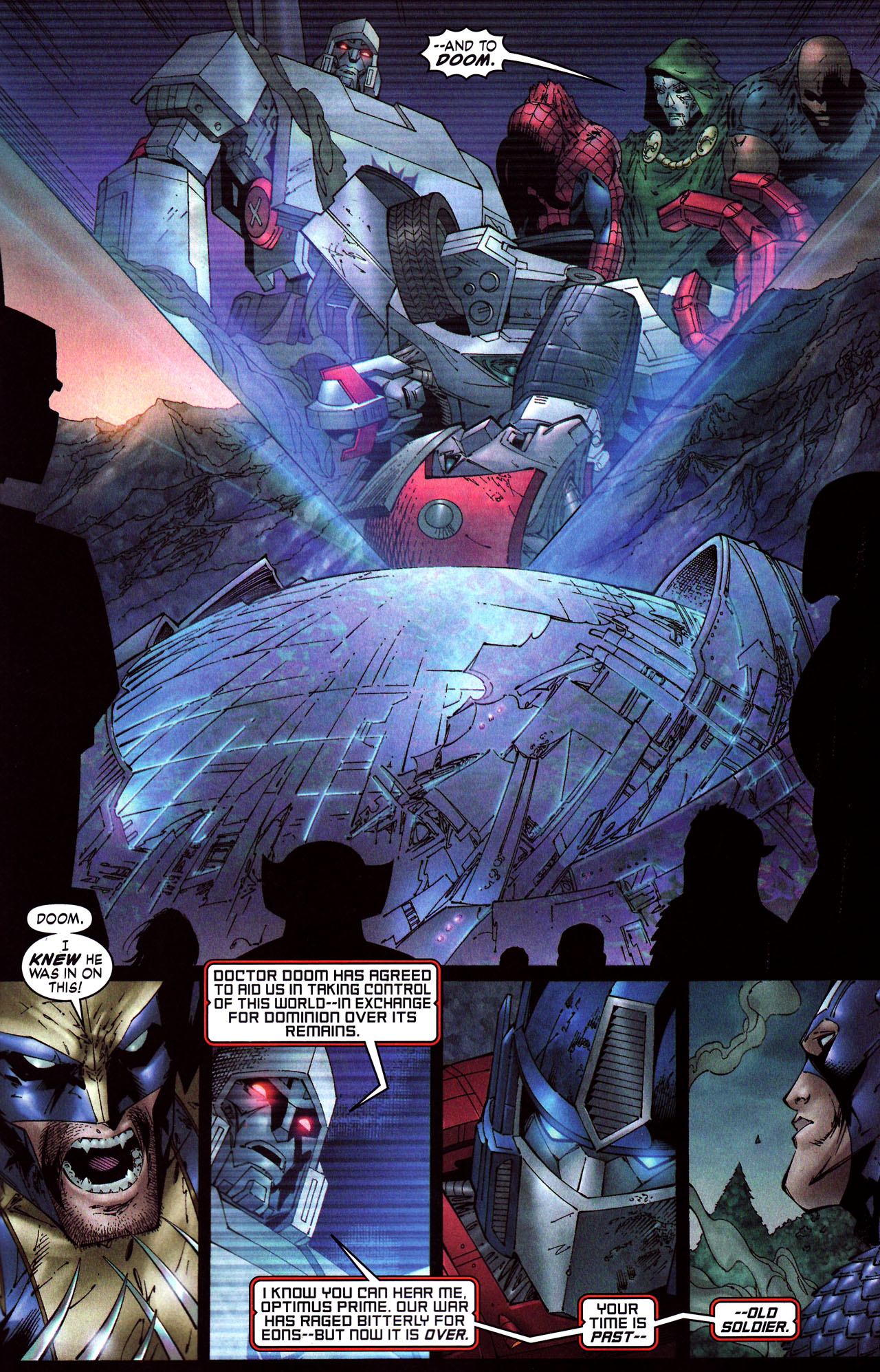 Read online New Avengers/Transformers comic -  Issue #3 - 19