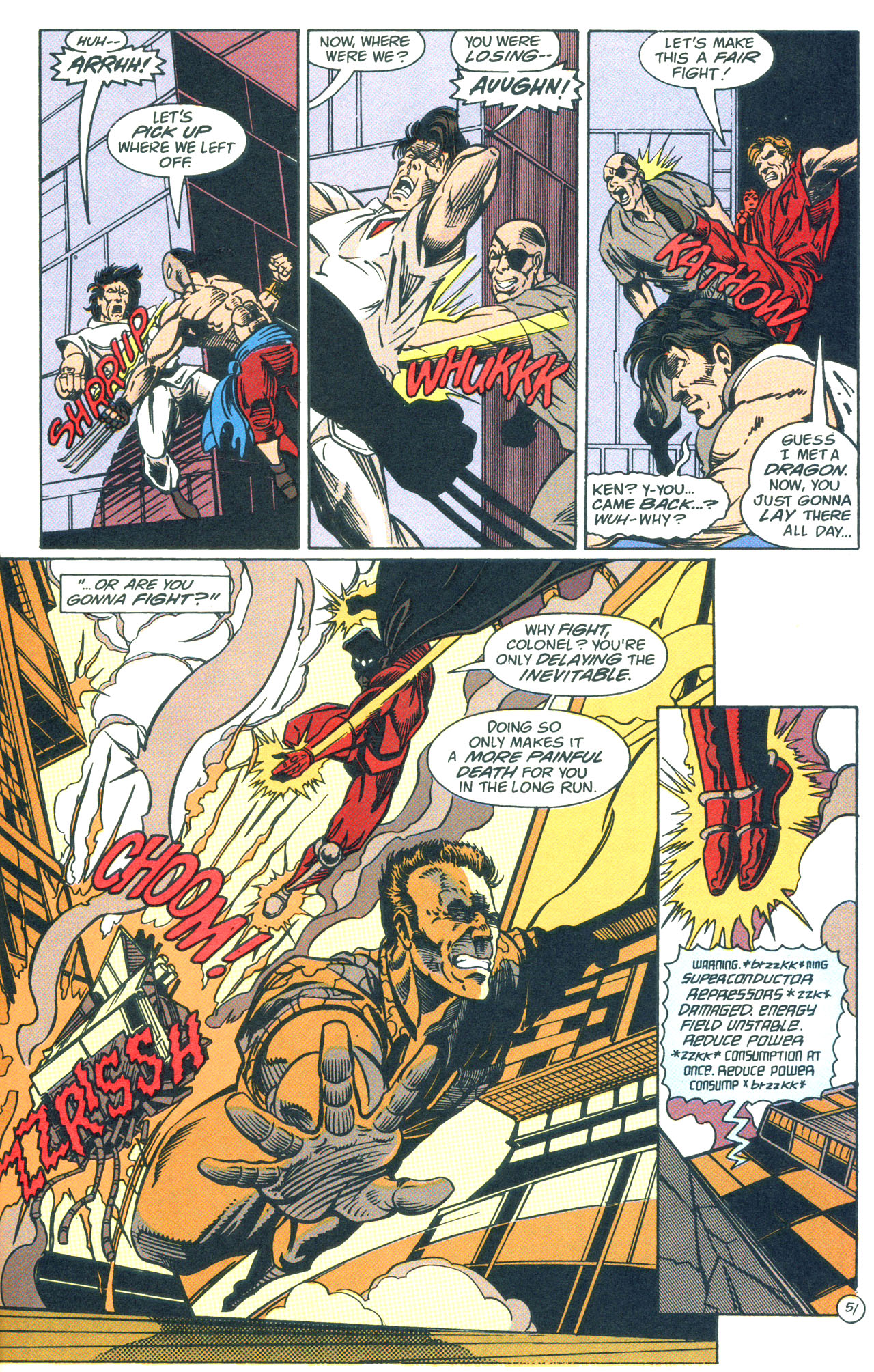 Read online Street Fighter: The Battle For Shadaloo comic -  Issue # Full - 52