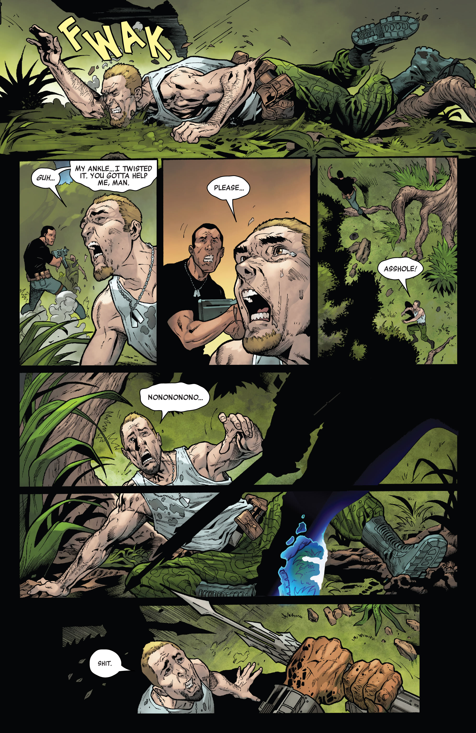 Read online Predator (2023) comic -  Issue #1 - 5