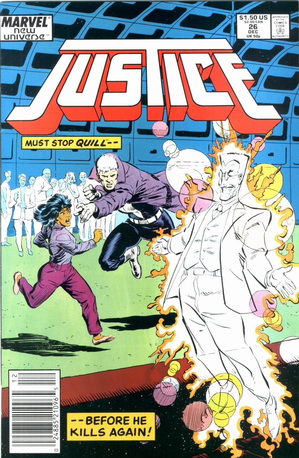 Read online Justice (1986) comic -  Issue #26 - 1