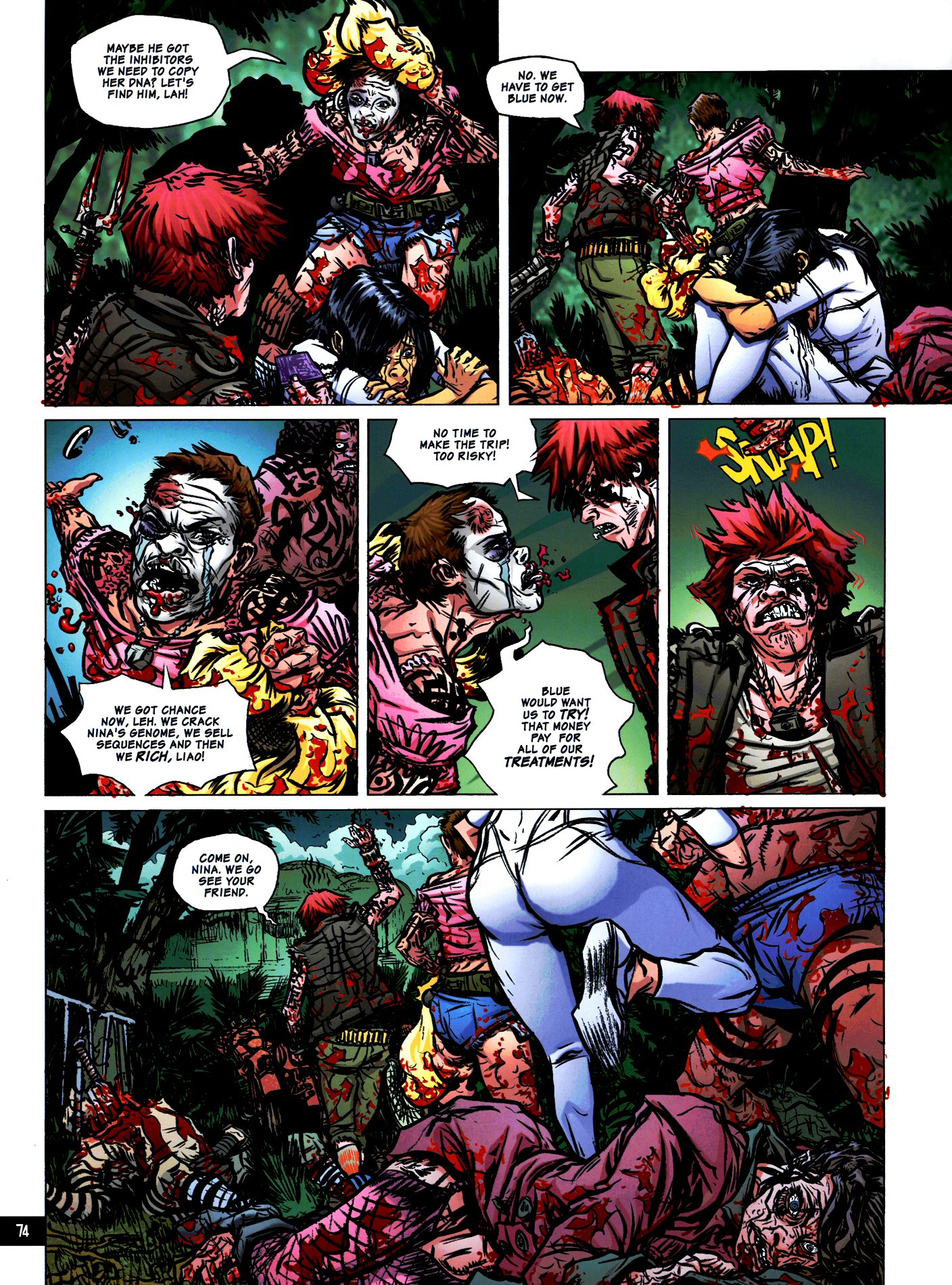 Read online Fluorescent Black comic -  Issue # TPB (Part 1) - 71