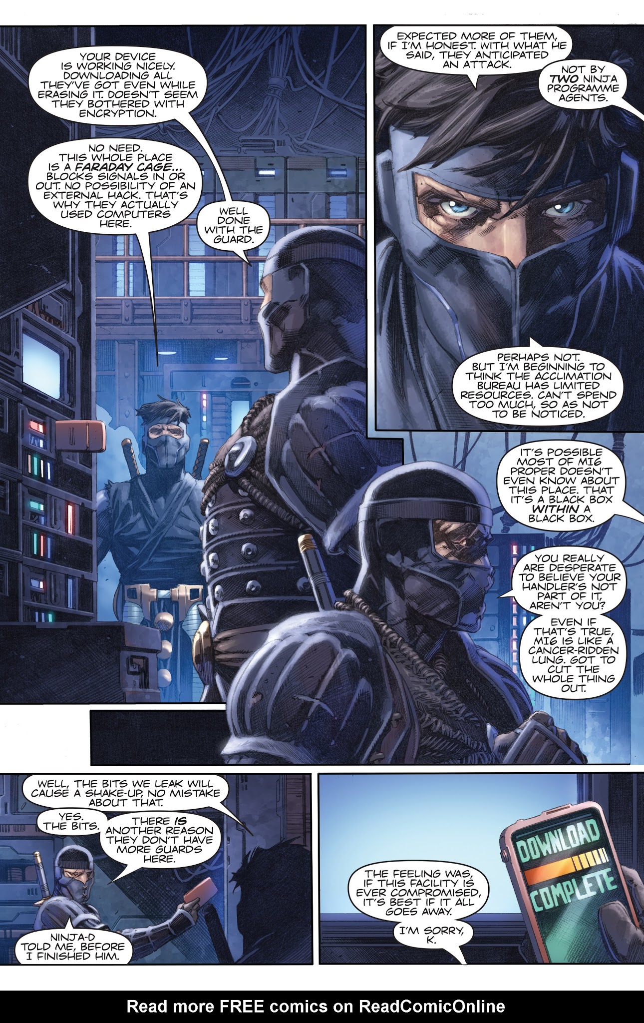 Read online Ninja-K comic -  Issue #5 - 8