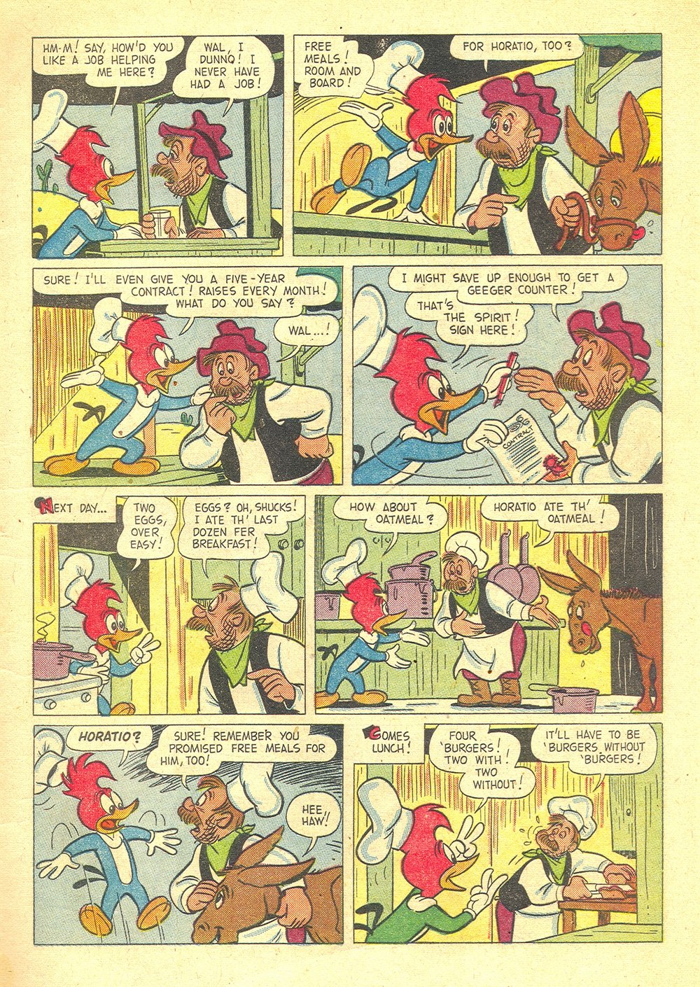 Read online Walter Lantz Woody Woodpecker (1952) comic -  Issue #36 - 5