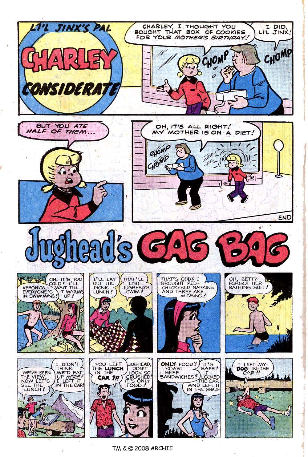 Read online Jughead (1965) comic -  Issue #290 - 10