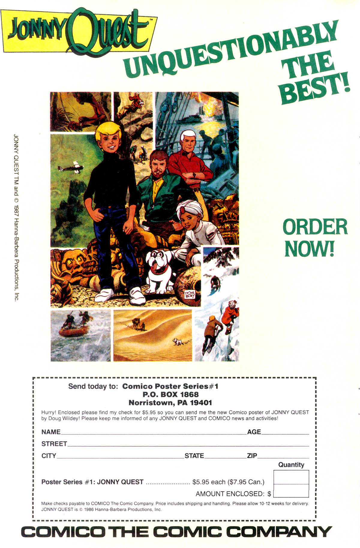 Read online Jonny Quest comic -  Issue #8 - 33