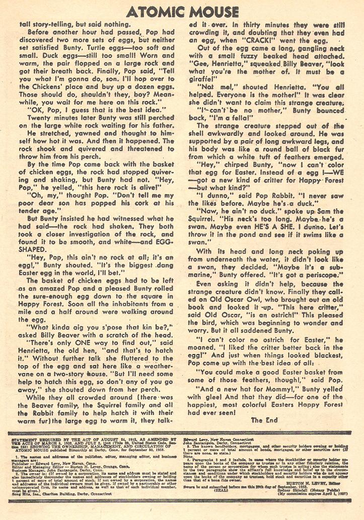 Read online Atomic Mouse comic -  Issue #7 - 21