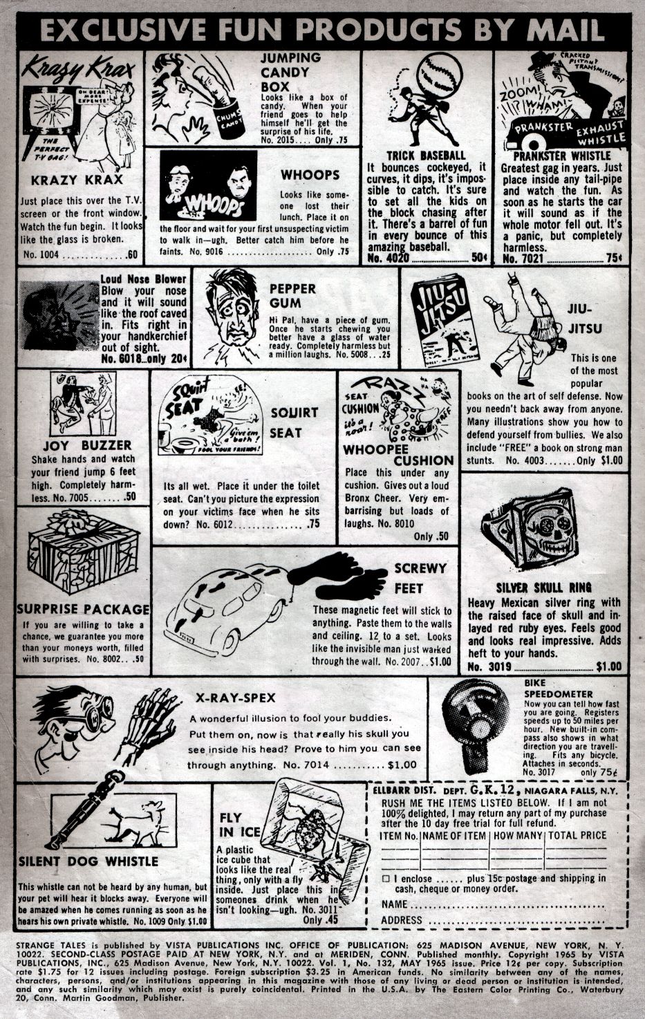 Read online Strange Tales (1951) comic -  Issue #132 - 2