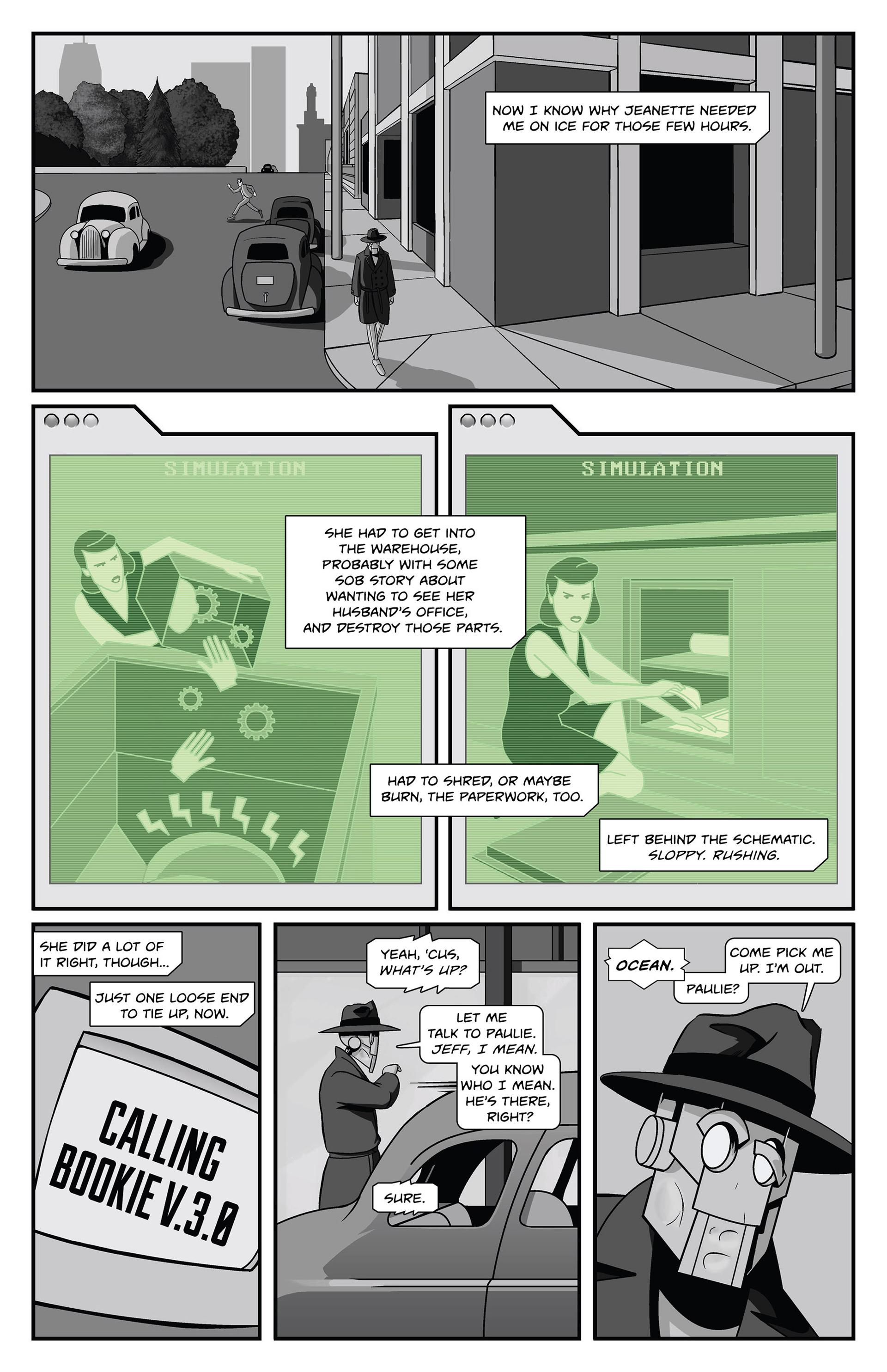 Read online Copernicus Jones: Robot Detective comic -  Issue #5 - 16