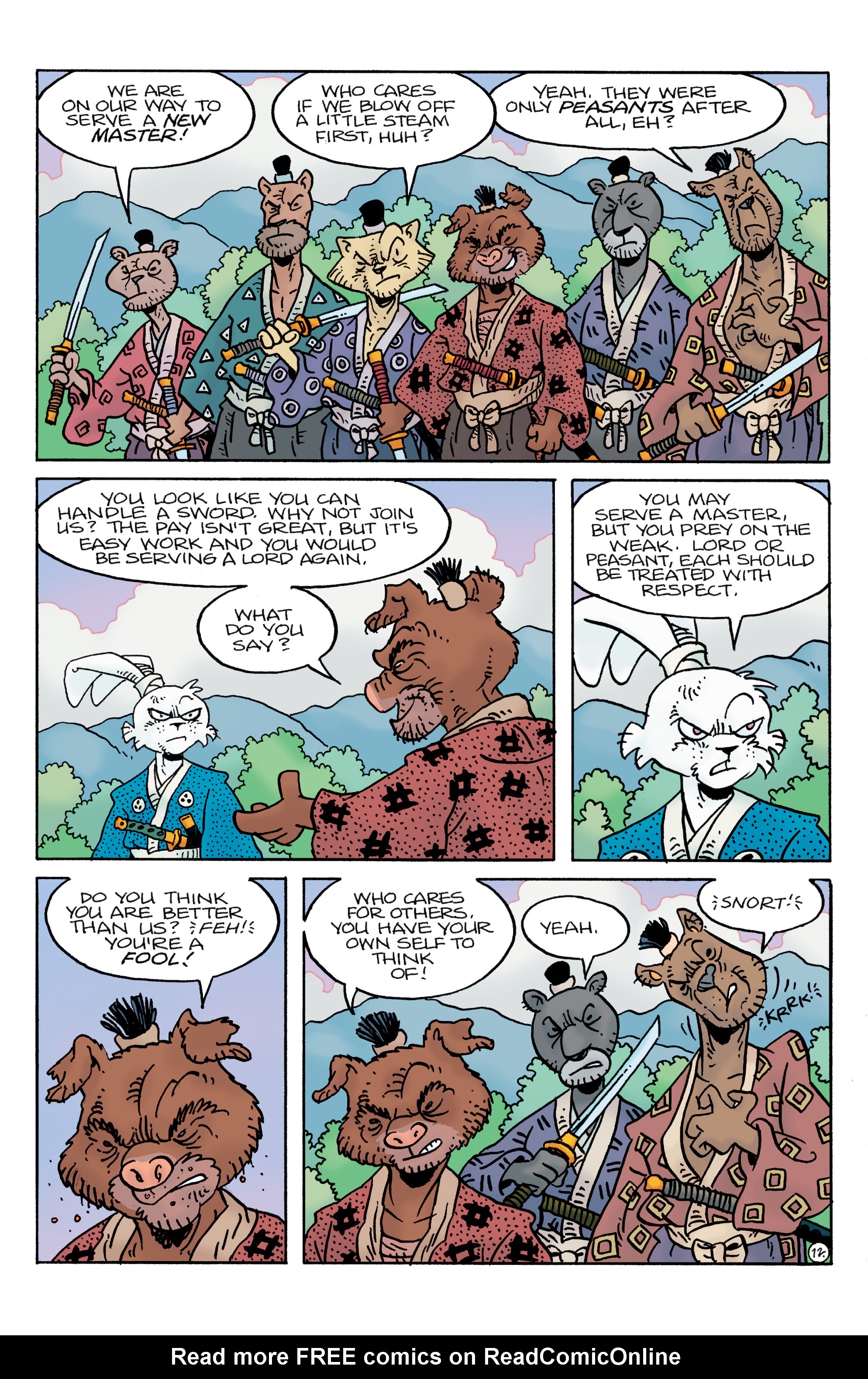 Read online Usagi Yojimbo (2019) comic -  Issue #26 - 14