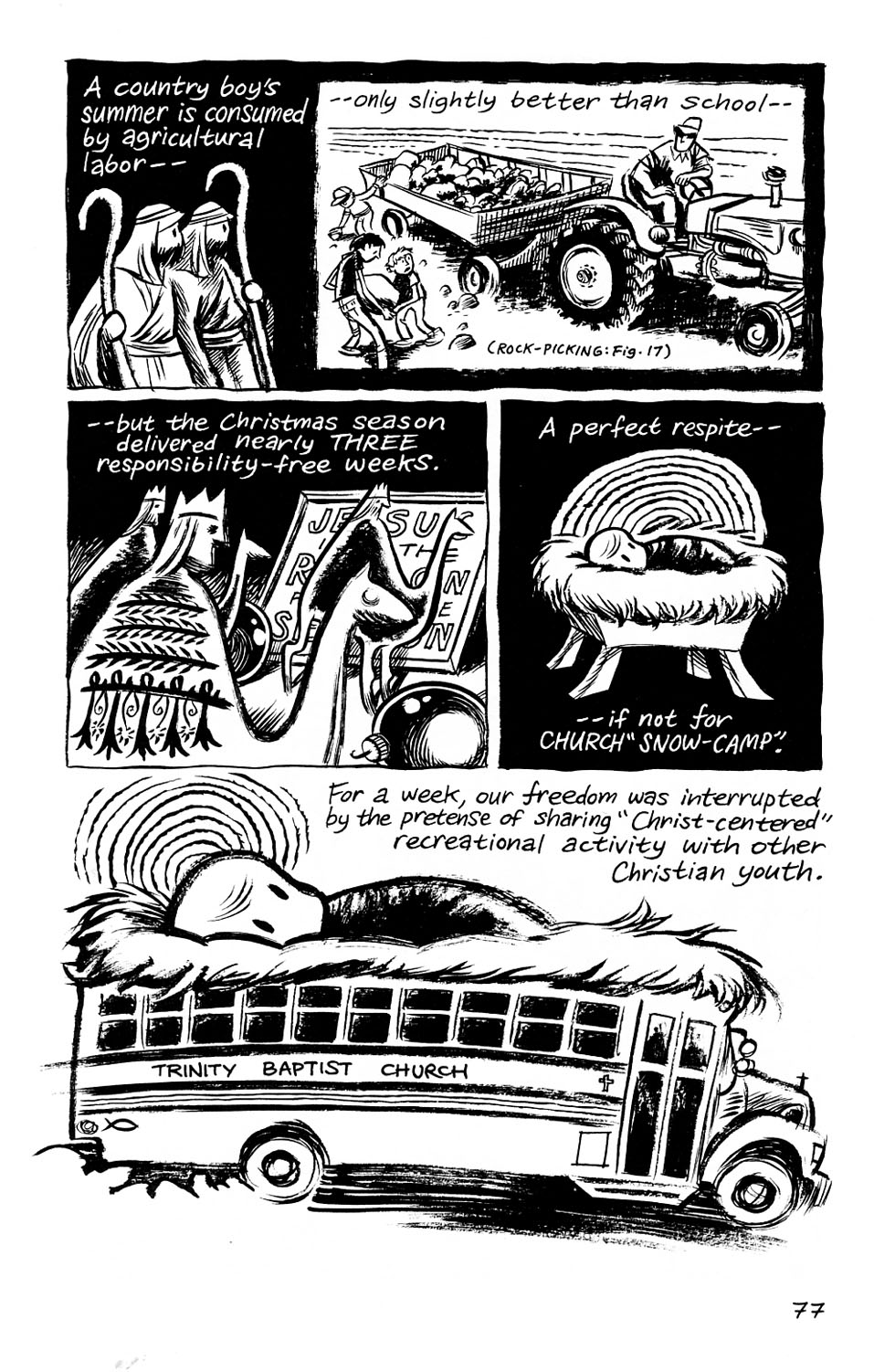 Read online Blankets comic -  Issue #1 - 75