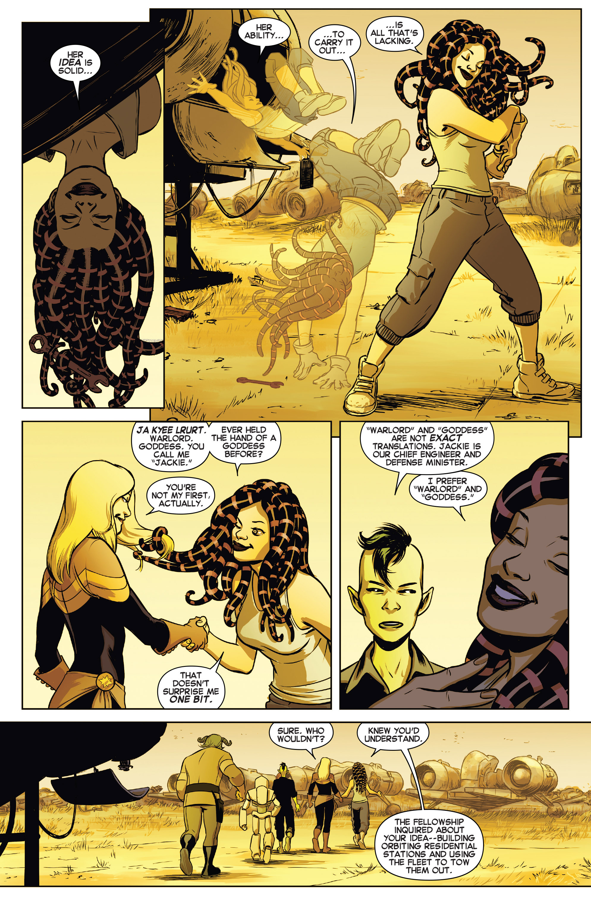 Read online Captain Marvel (2014) comic -  Issue #4 - 10