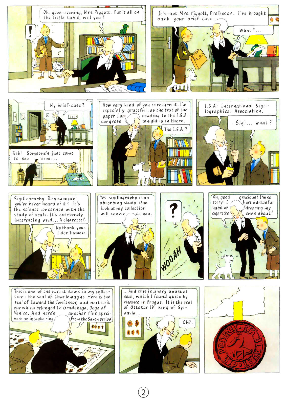 The Adventures of Tintin #8 #8 - English 5