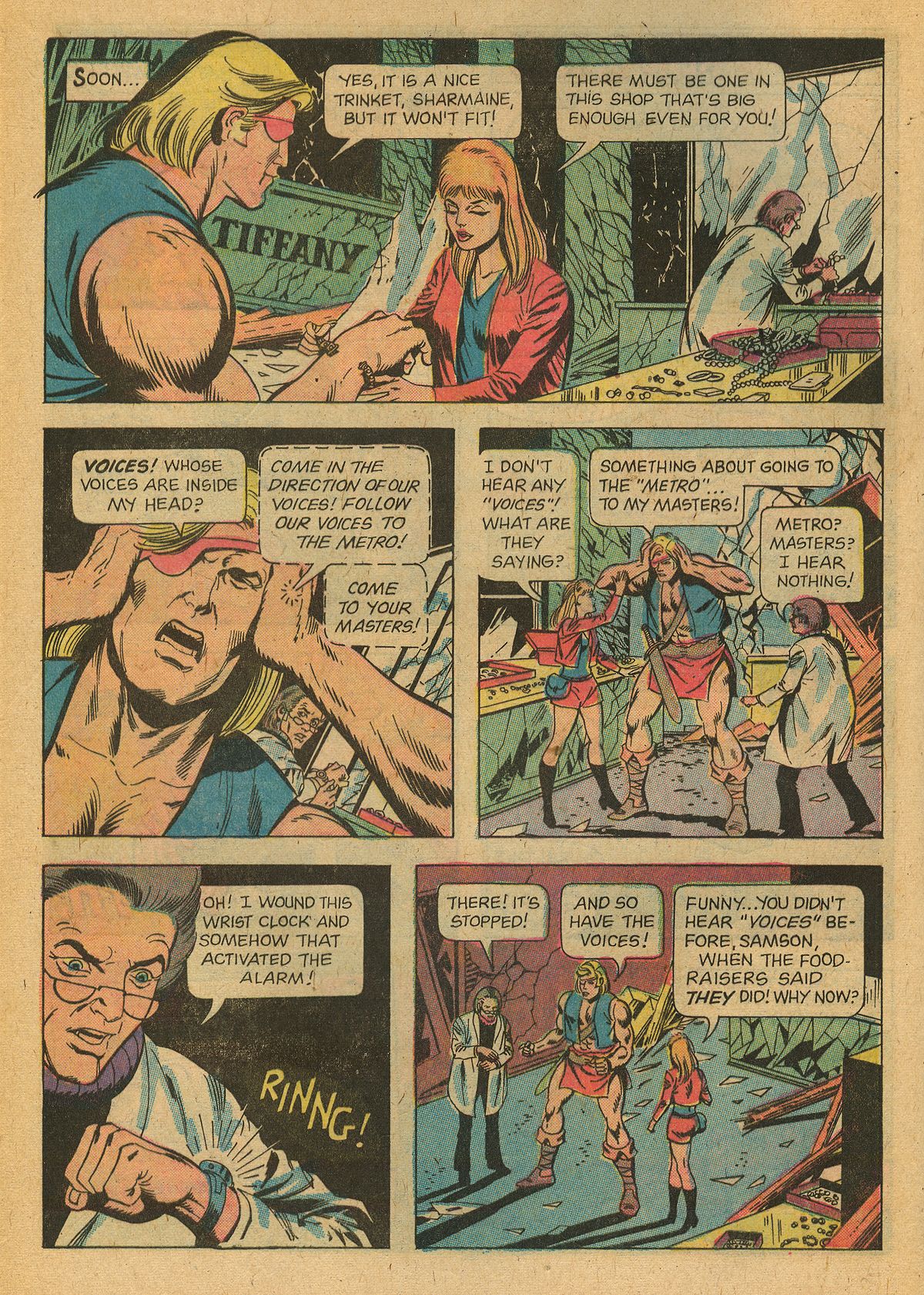 Read online Mighty Samson (1964) comic -  Issue #28 - 8