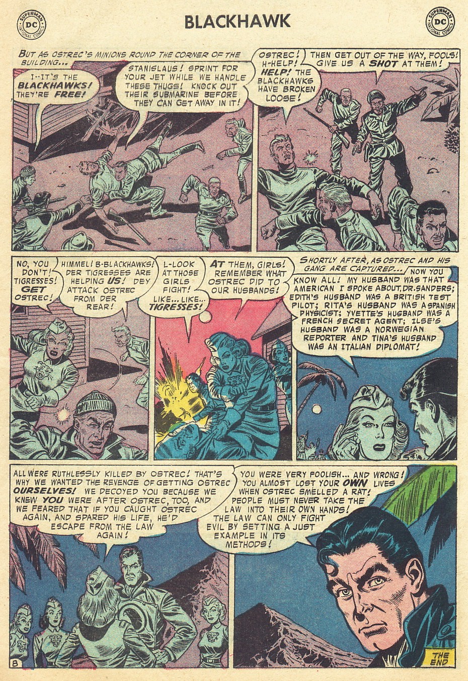 Read online Blackhawk (1957) comic -  Issue #110 - 10