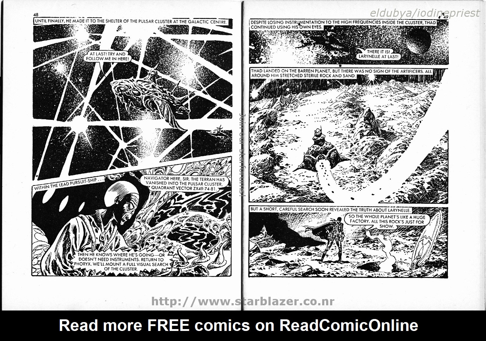 Read online Starblazer comic -  Issue #141 - 26