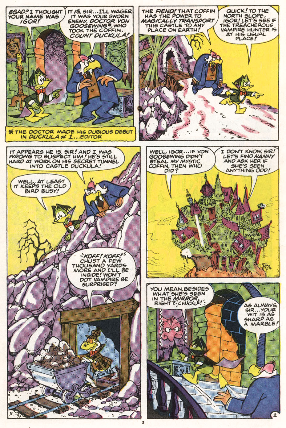 Read online Count Duckula comic -  Issue #2 - 4