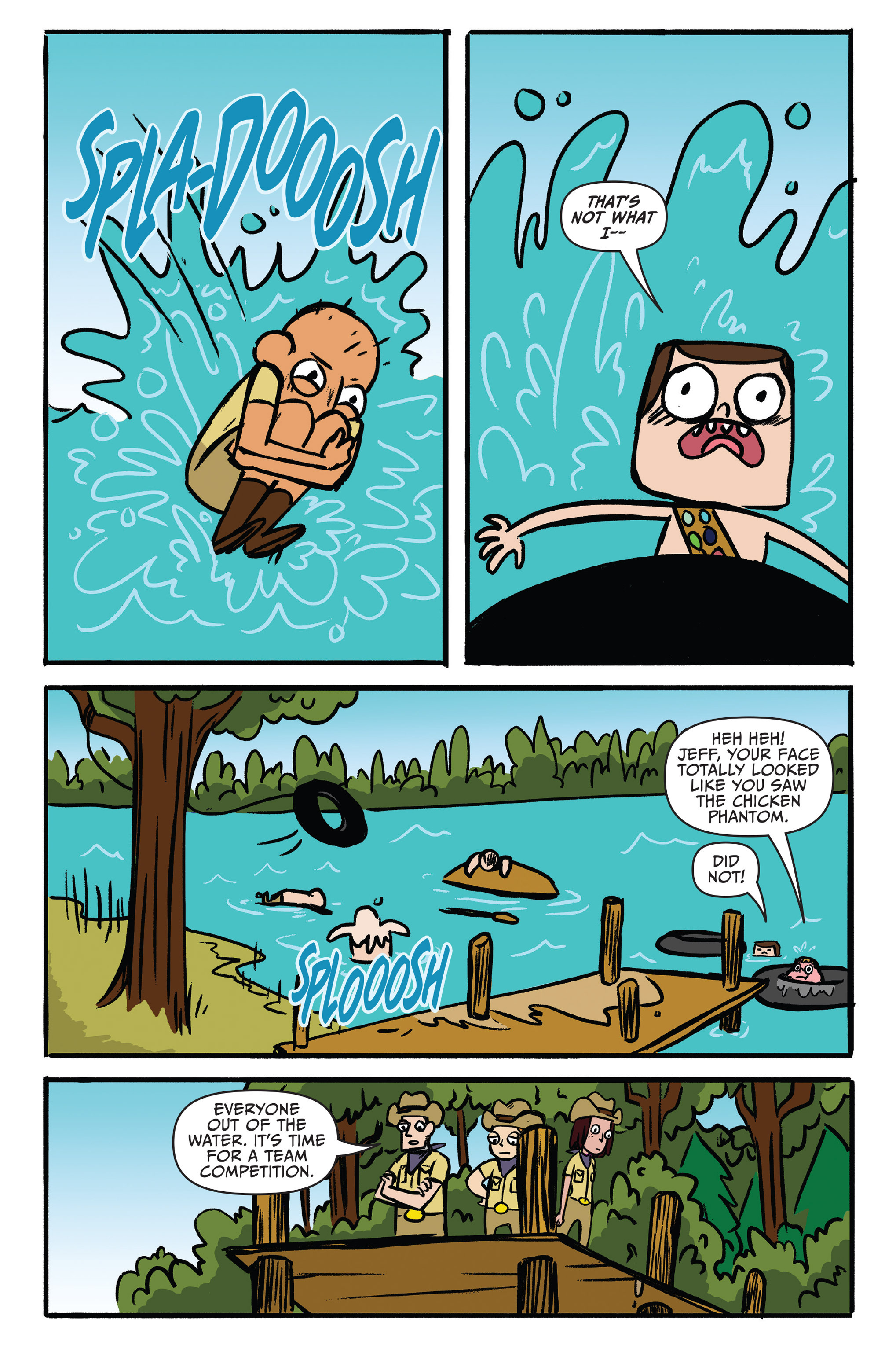 Read online Clarence: Chicken Phantom comic -  Issue # Full - 80
