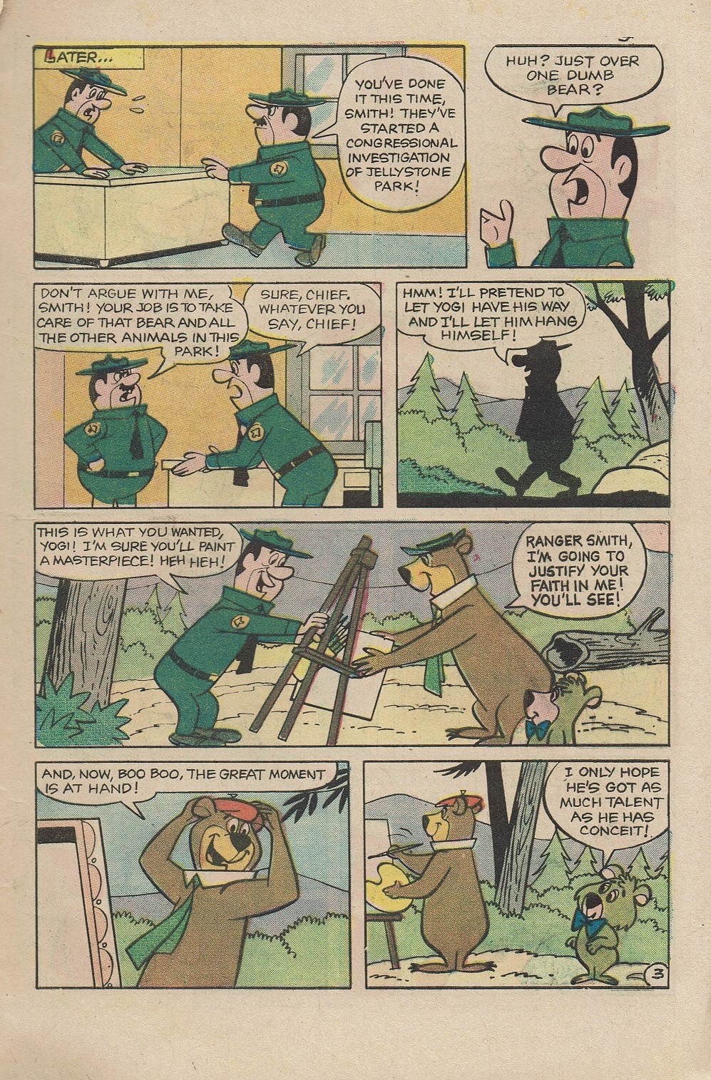 Read online Yogi Bear (1970) comic -  Issue #4 - 5
