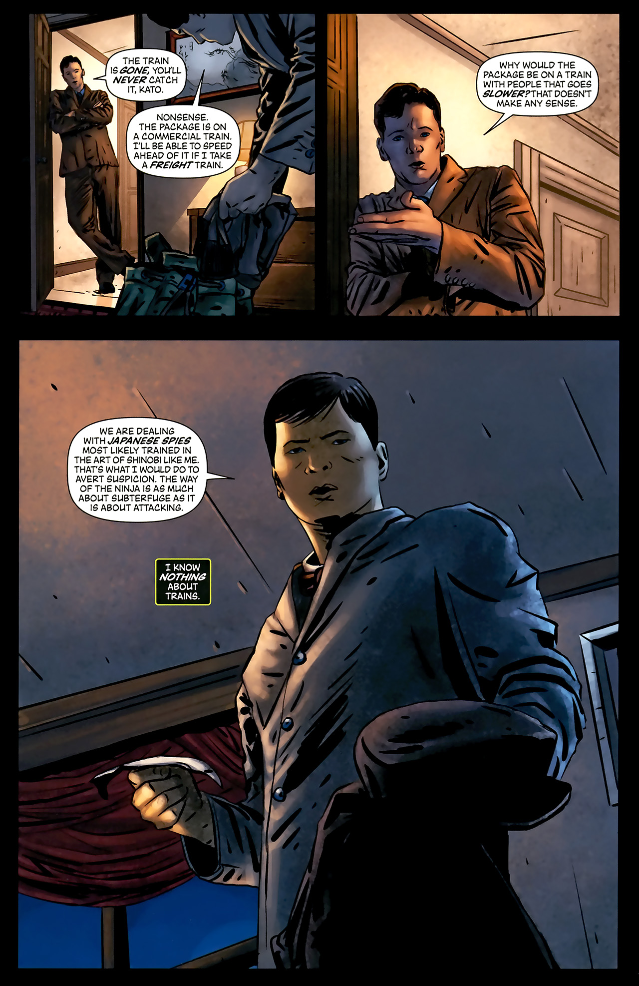 Read online Kato Origins comic -  Issue #3 - 3