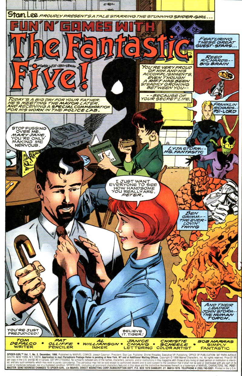Read online Spider-Girl (1998) comic -  Issue #3 - 2