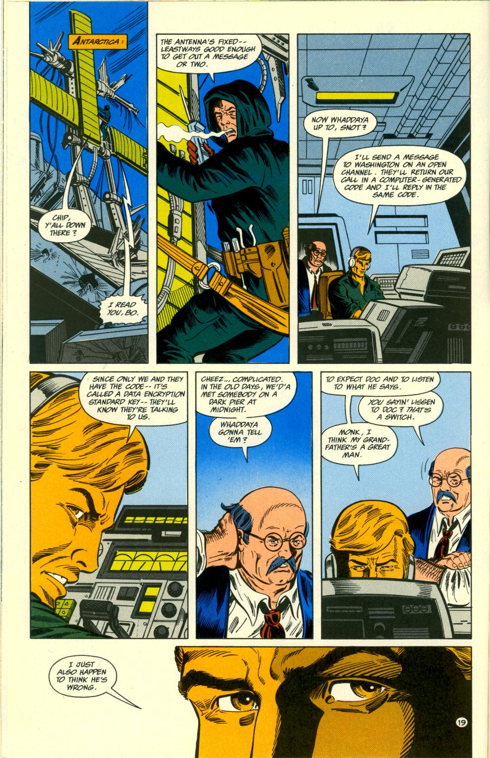 Read online Doc Savage (1988) comic -  Issue #5 - 21