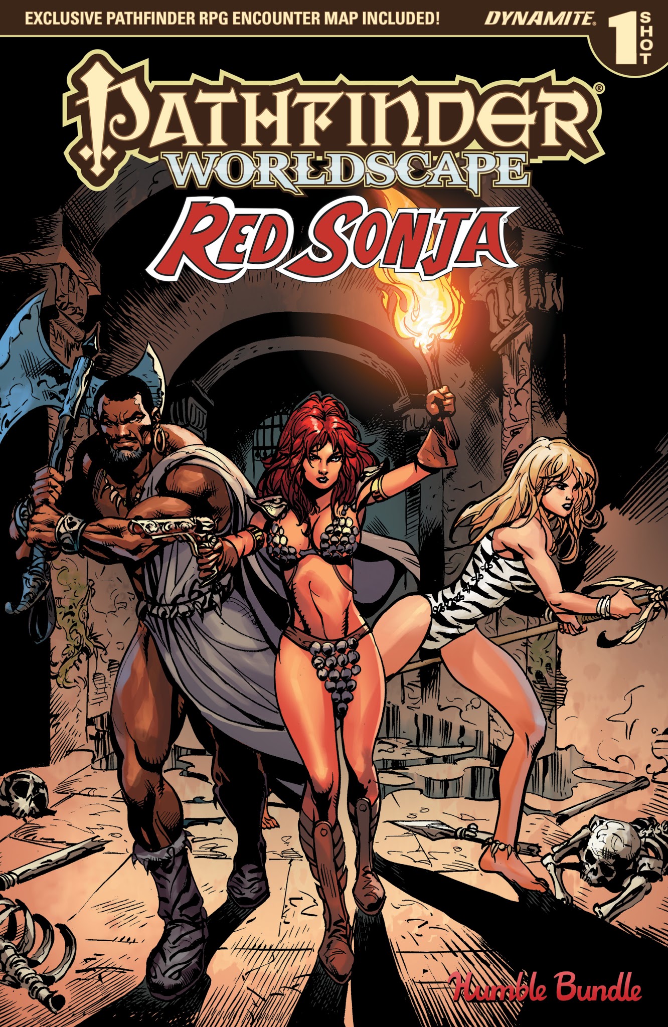 Read online Pathfinder: Worldscape (2017) comic -  Issue # Issue Red Sonja - 1