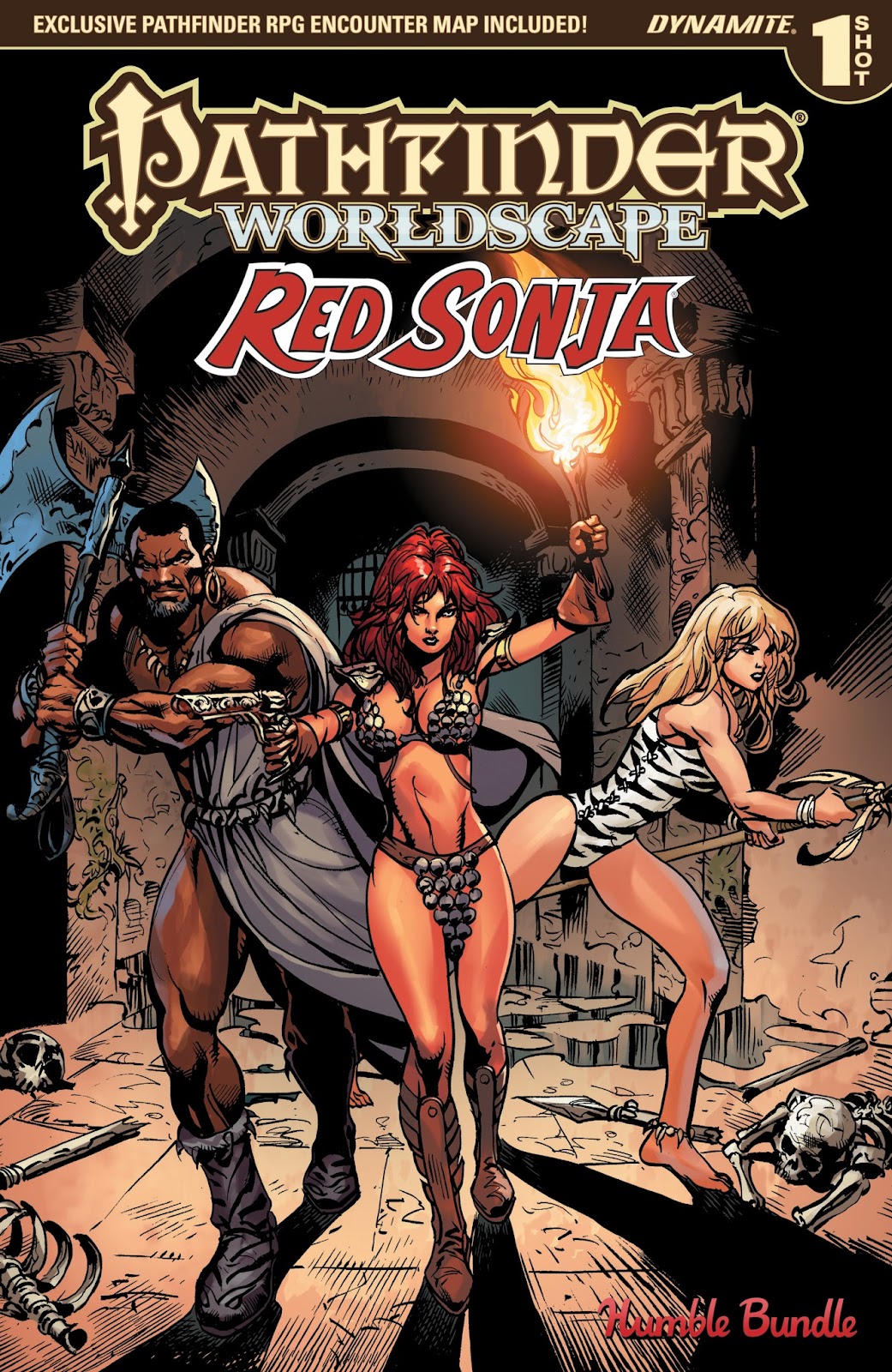 <{ $series->title }} issue Issue Red Sonja - Page 1