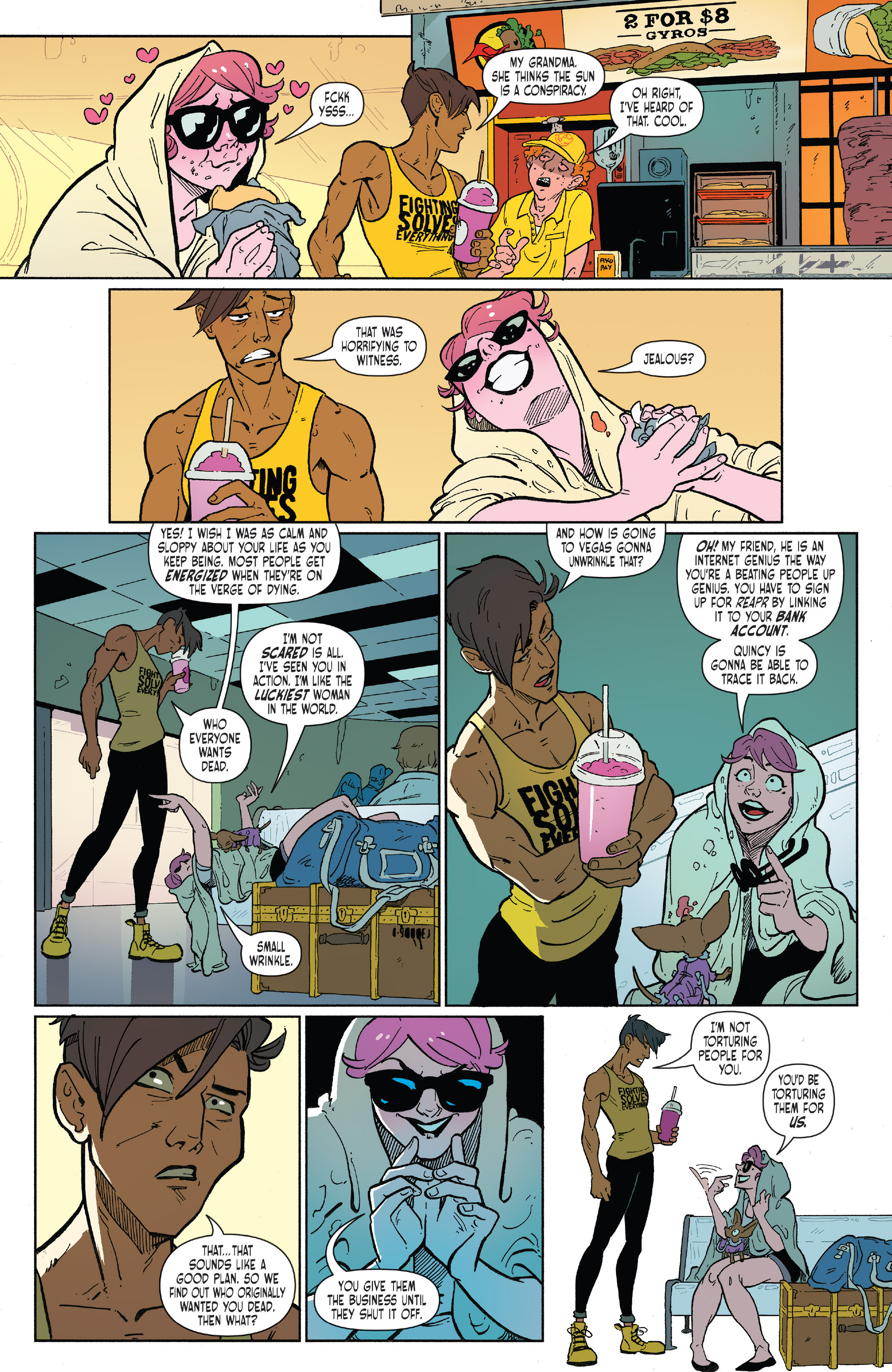 Read online Crowded comic -  Issue #7 - 8