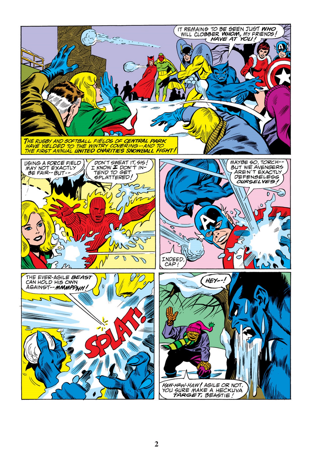 Read online Marvel Holiday Magazine 2010 comic -  Issue #4 - 11