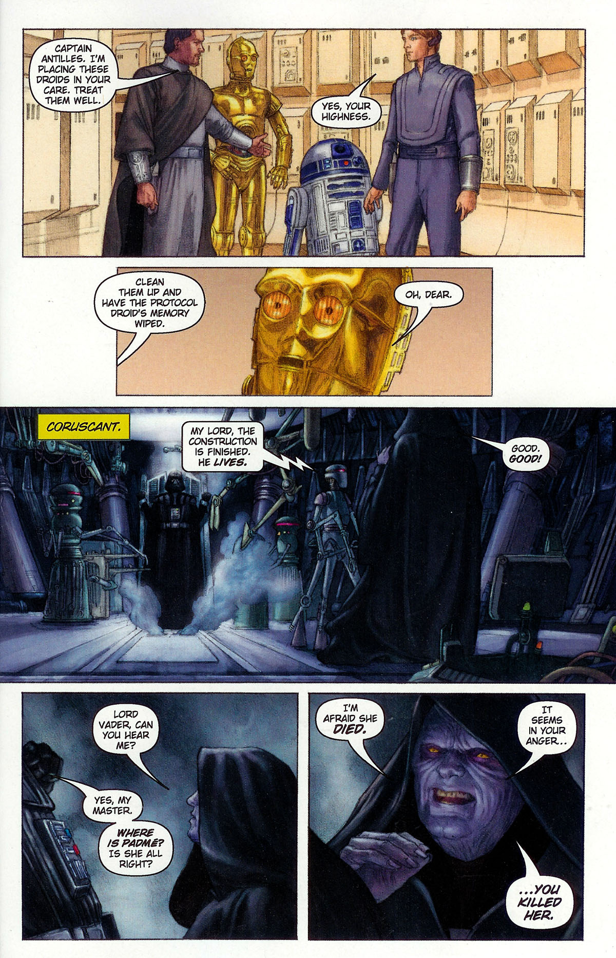 Read online Star Wars: Episode III - Revenge Of The Sith comic -  Issue #4 - 21