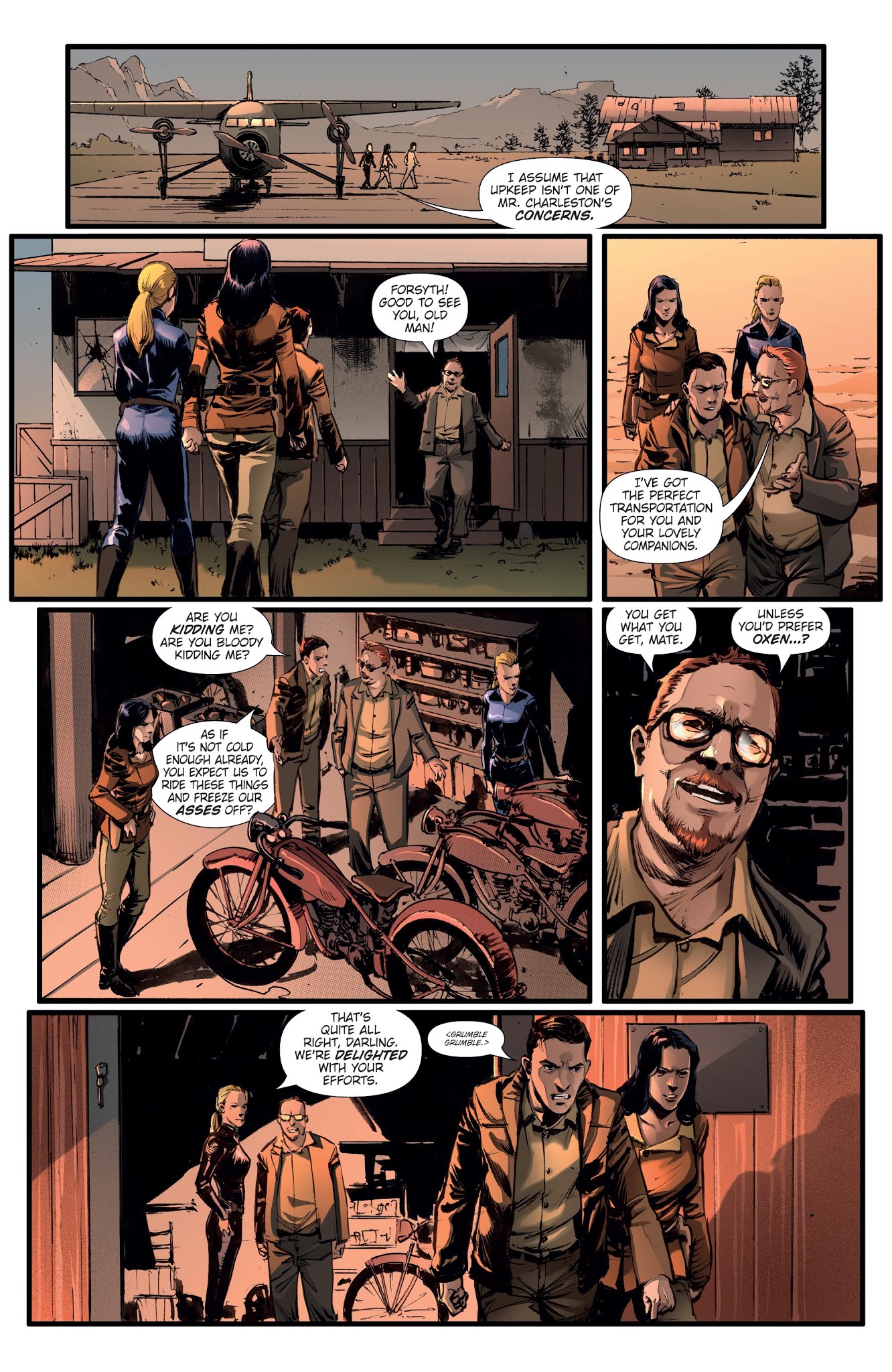 Read online Athena Voltaire comic -  Issue #7 - 6