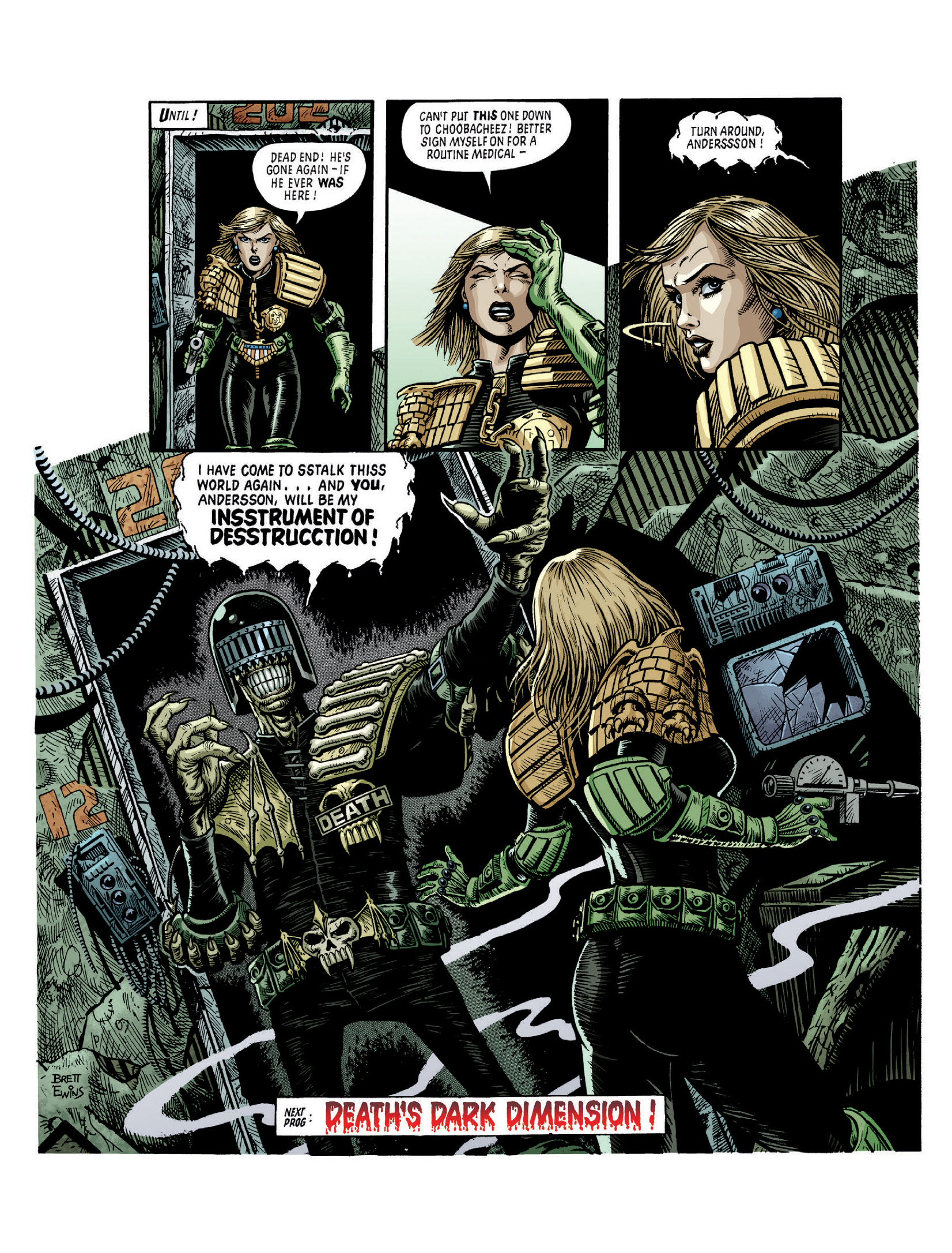 Read online Essential Judge Dredd: Dredd Vs Death comic -  Issue # TPB (Part 1) - 57