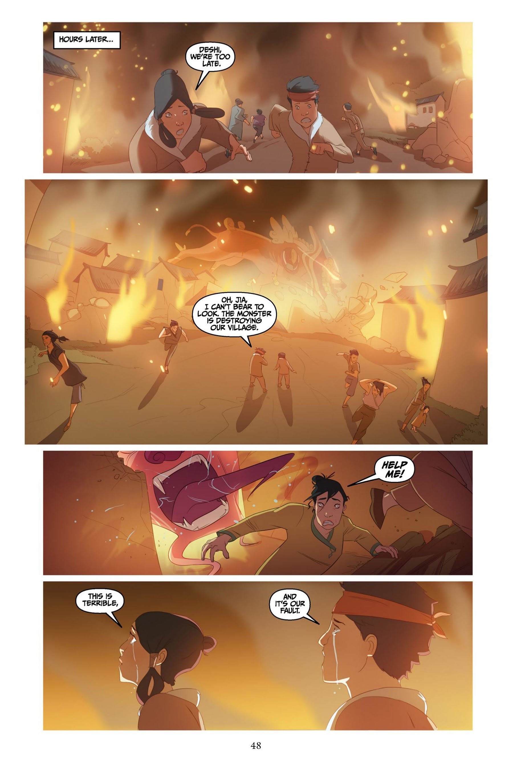 Read online Jia and the Nian Monster comic -  Issue # TPB - 49