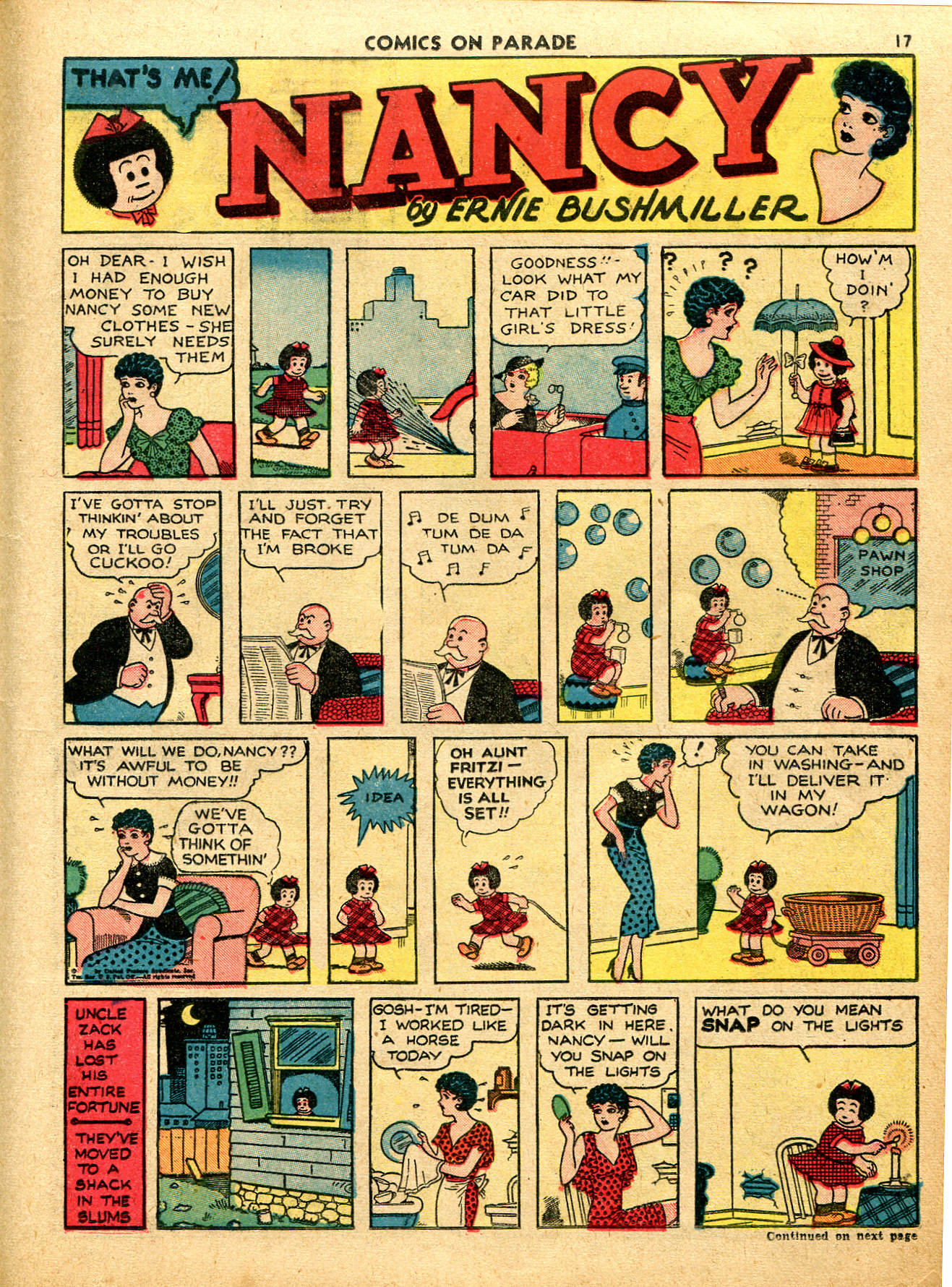 Read online Comics on Parade comic -  Issue #28 - 19
