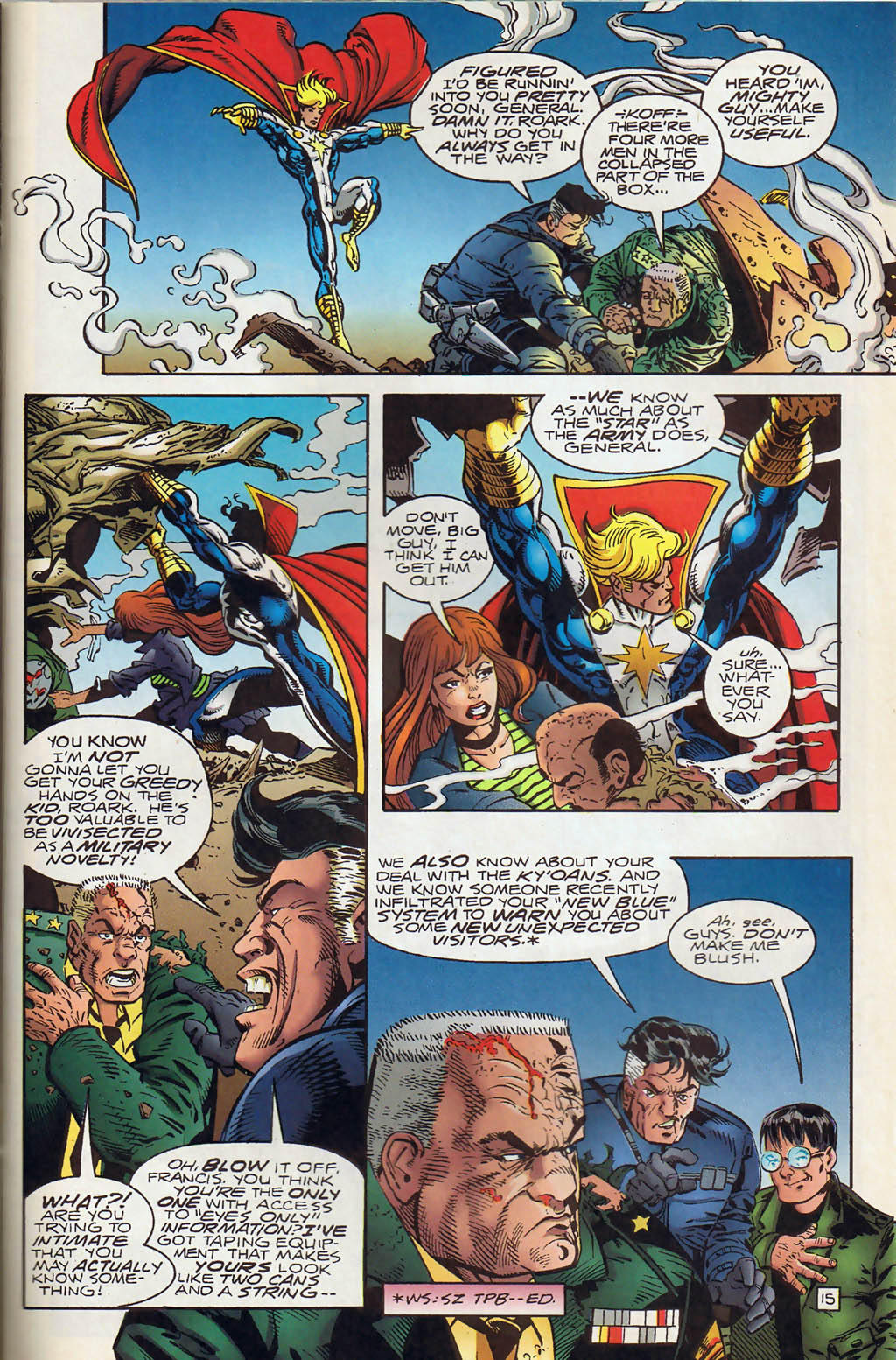 Read online Wildstar comic -  Issue #3 - 19