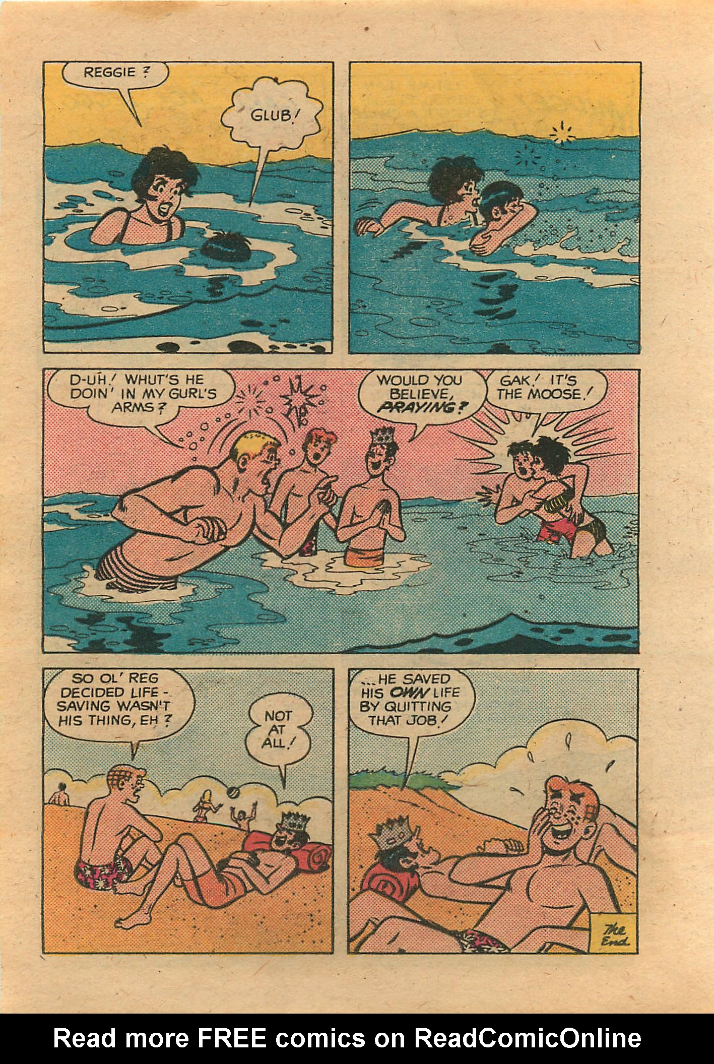 Read online Archie...Archie Andrews, Where Are You? Digest Magazine comic -  Issue #19 - 74