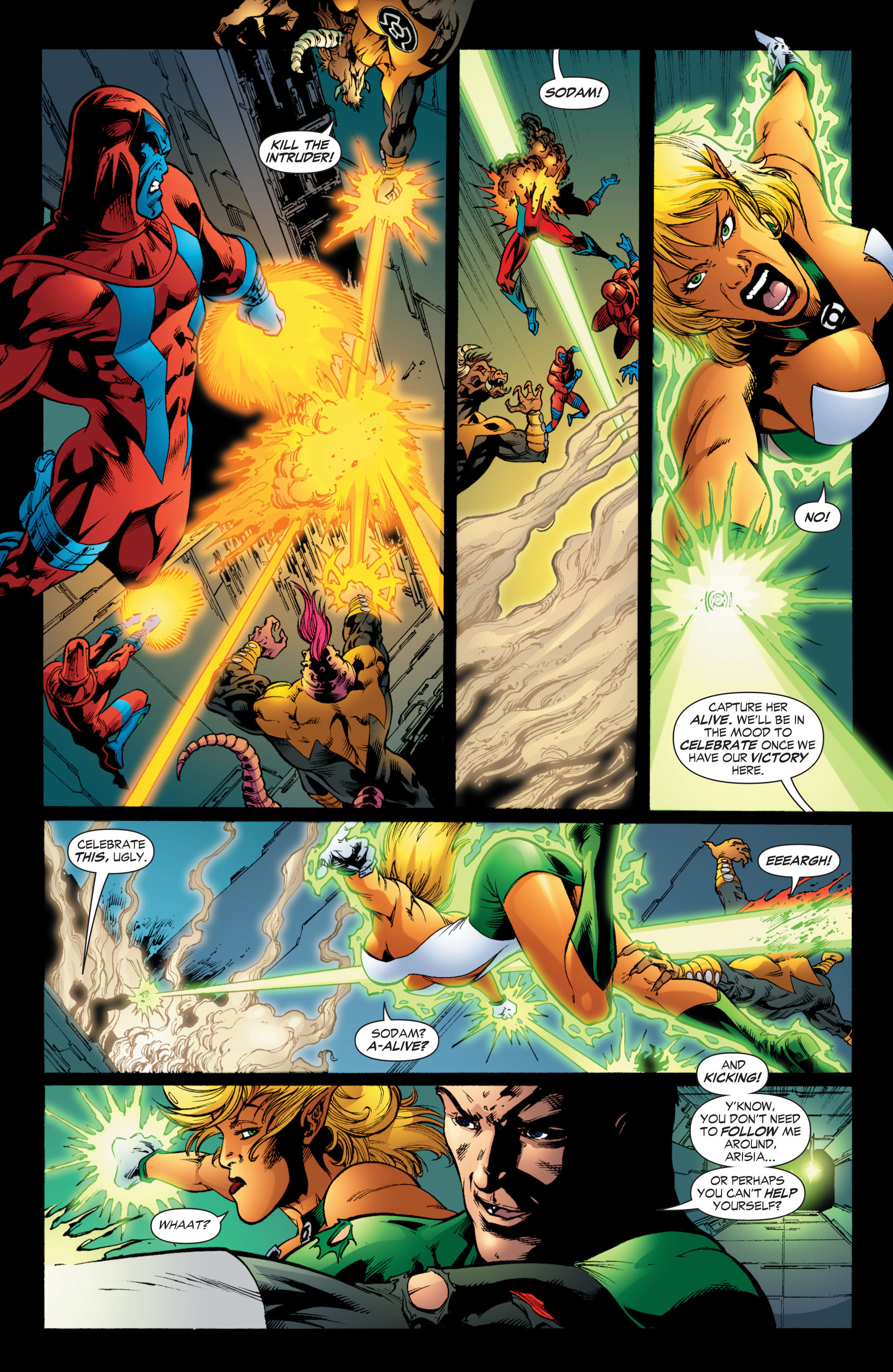 Read online Green Lantern: The Sinestro Corps War comic -  Issue # Full - 167