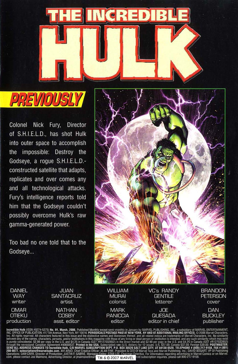 The Incredible Hulk (2000) Issue #91 #80 - English 3