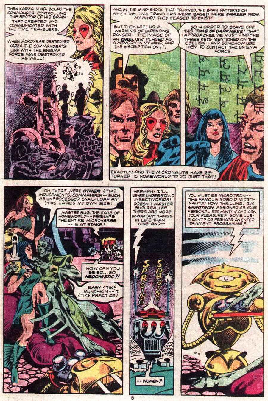 Read online Micronauts (1979) comic -  Issue #30 - 5