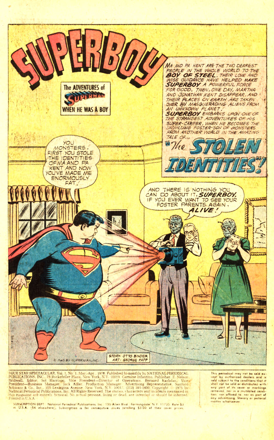 Read online Four Star Spectacular comic -  Issue #1 - 3