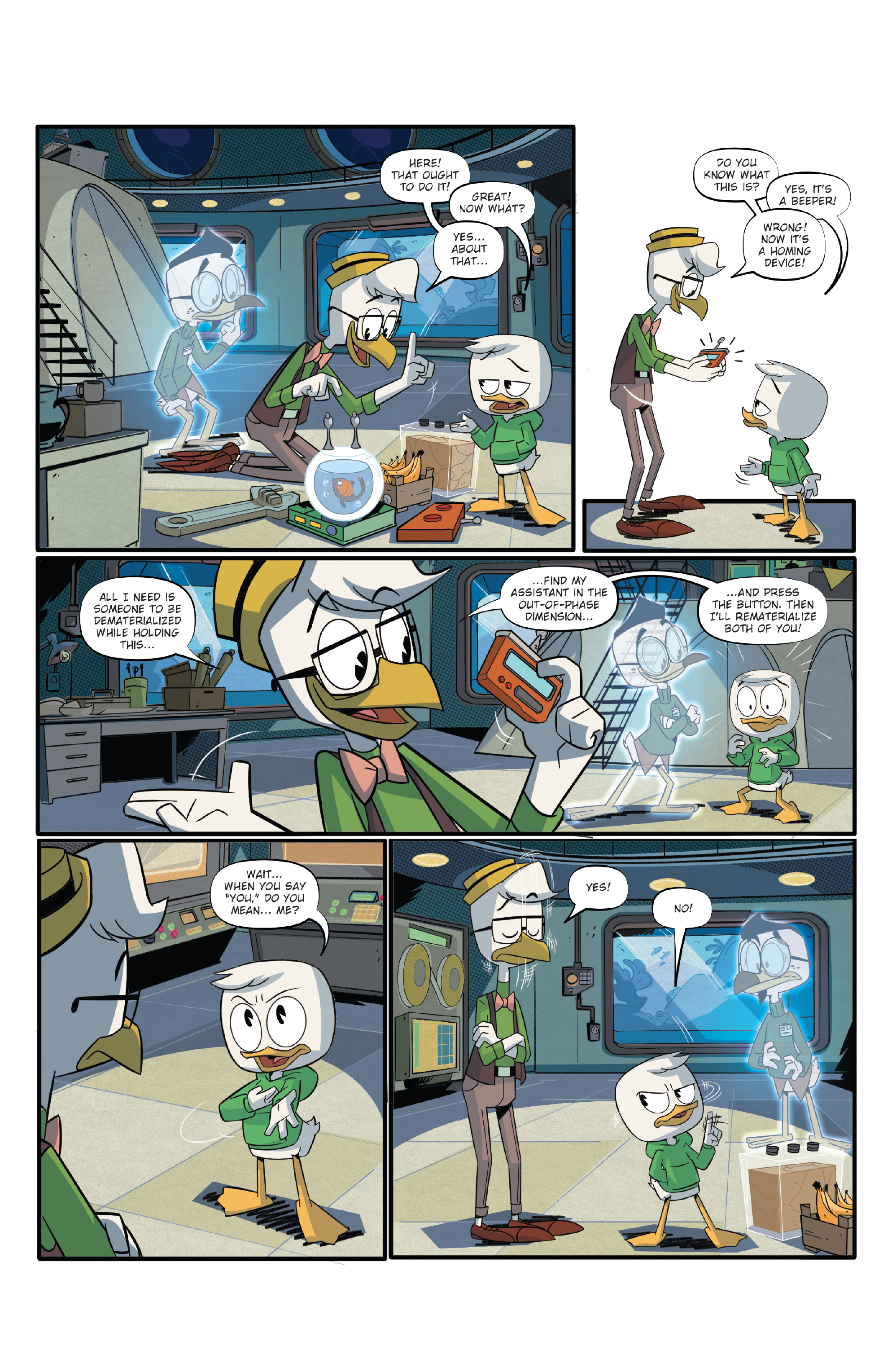 Read online DuckTales: Silence and Science comic -  Issue #2 - 16