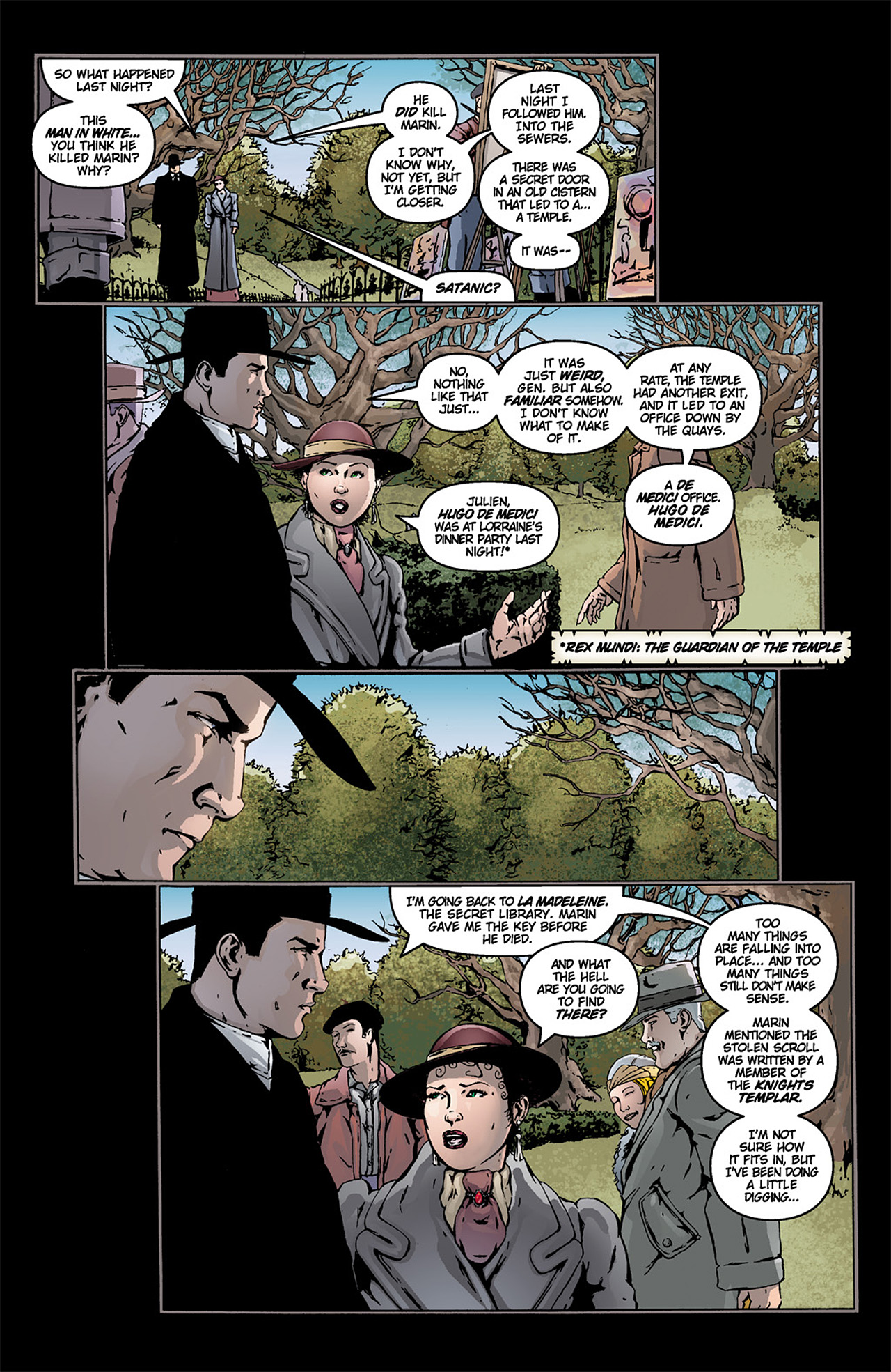 Read online Rex Mundi (2006) comic -  Issue # TPB 2 - 18