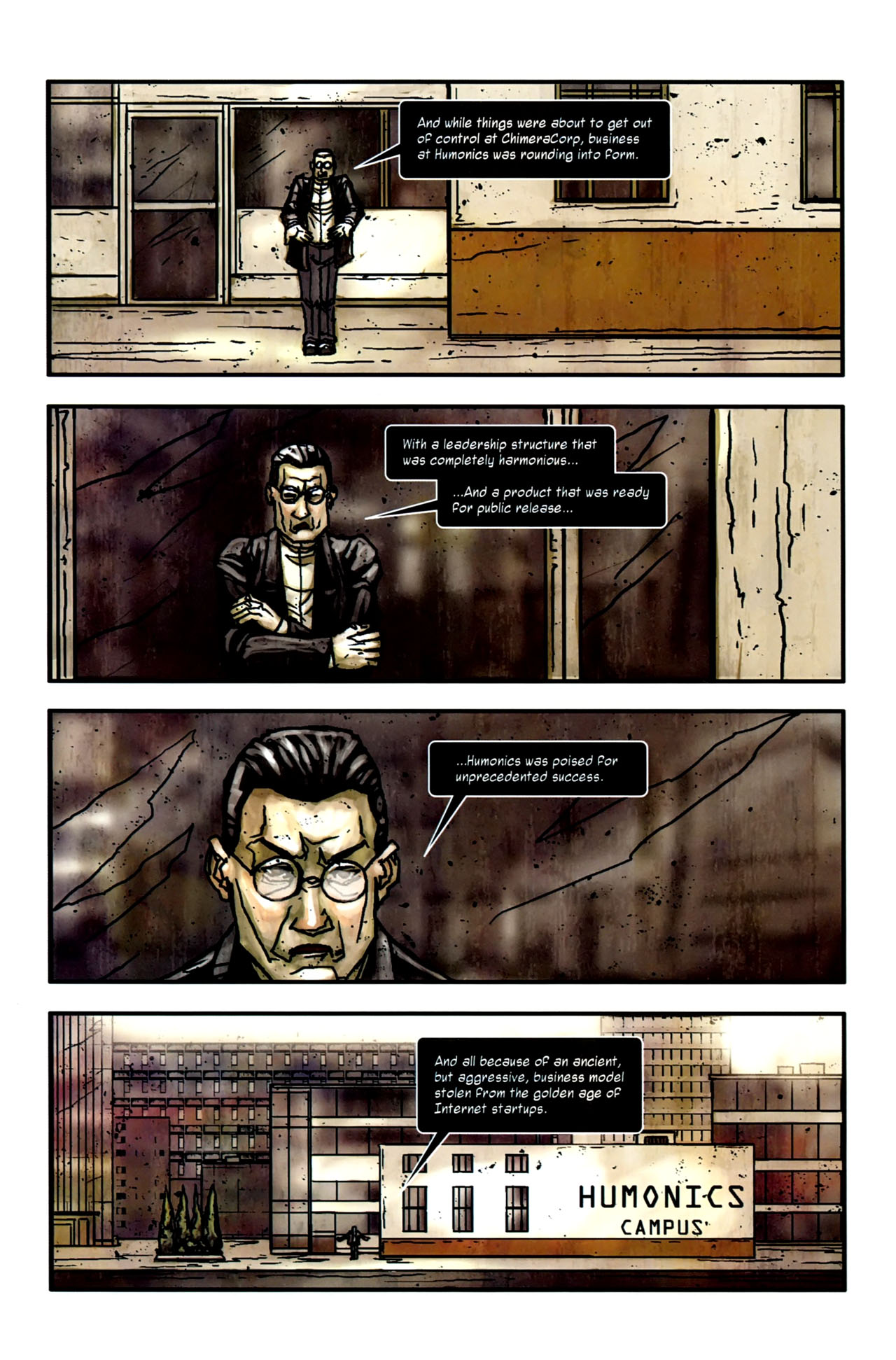 Read online Transhuman comic -  Issue #3 - 10