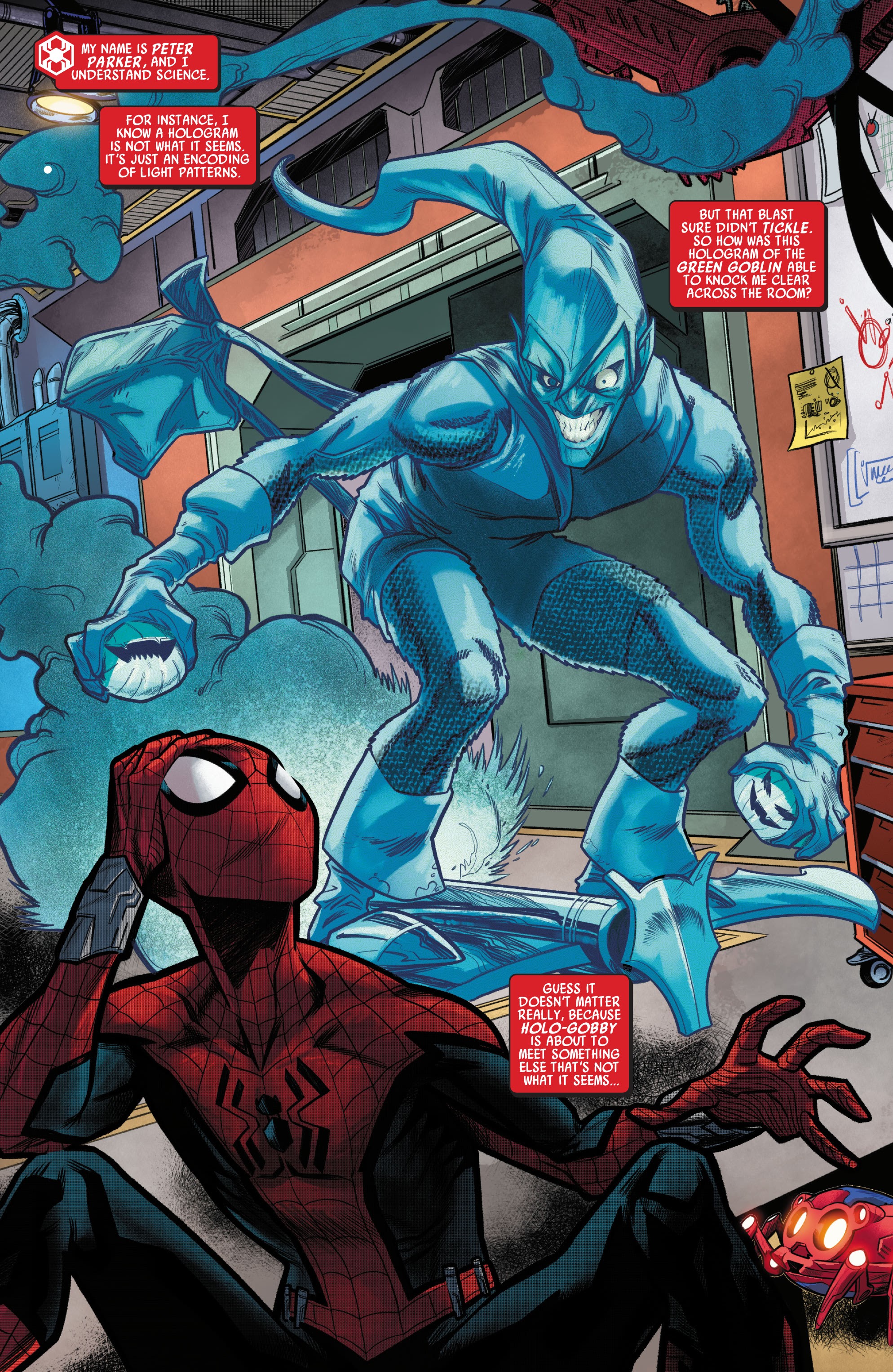 Read online W.E.B. Of Spider-Man comic -  Issue #2 - 3