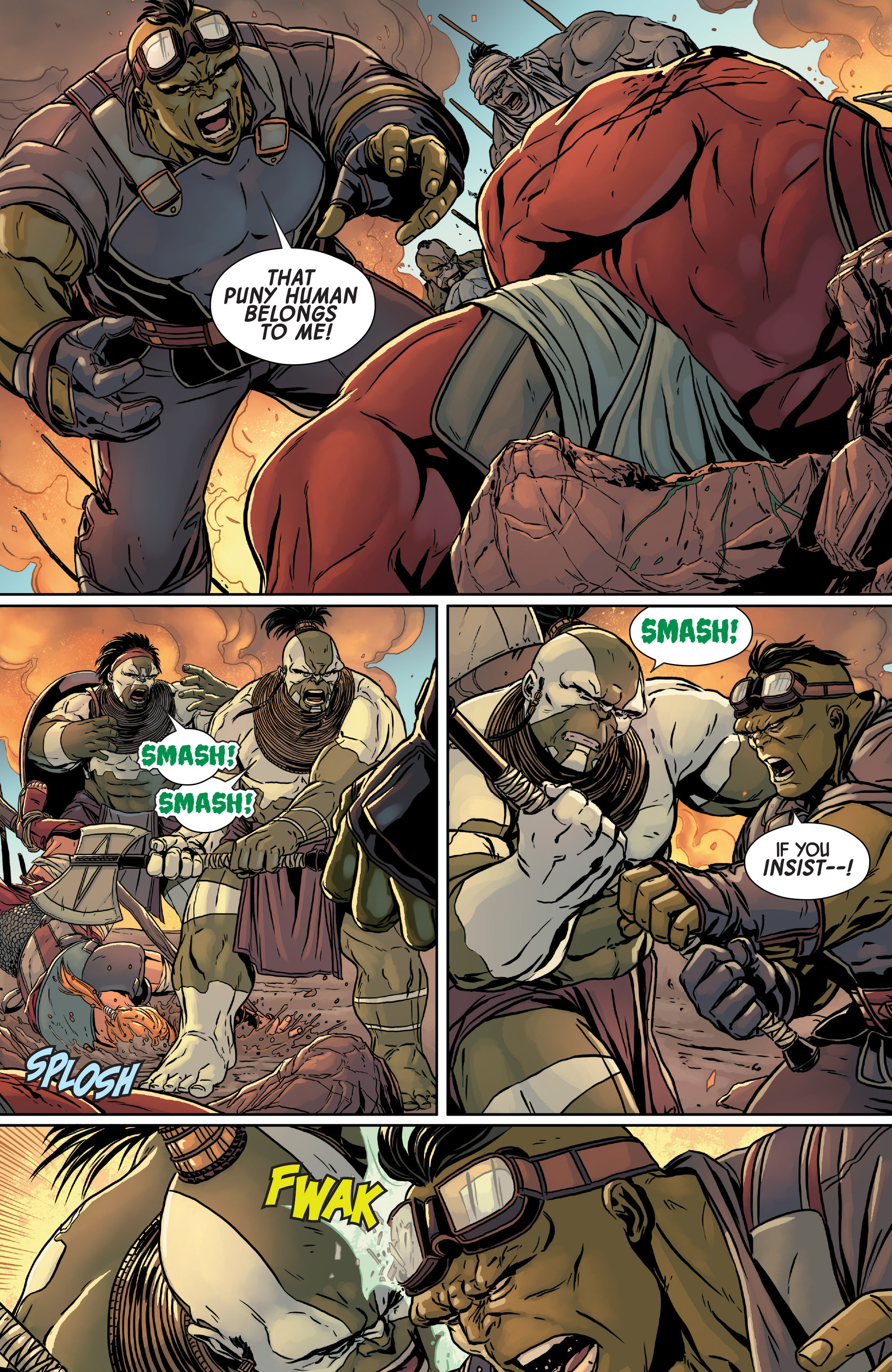 Read online Planet Hulk comic -  Issue #4 - 7
