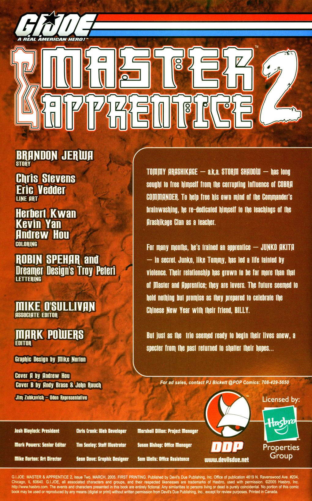 G.I. Joe: Master & Apprentice 2 Issue #2 #2 - English 2