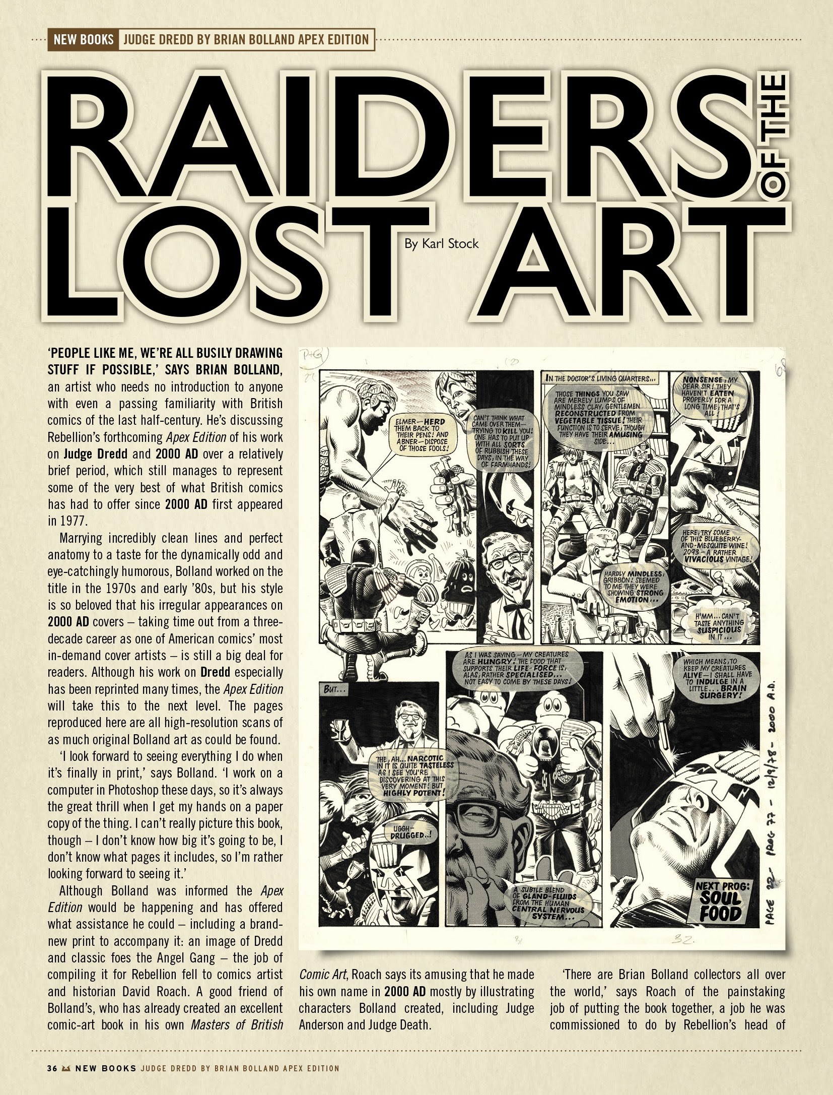 Read online Judge Dredd Megazine (Vol. 5) comic -  Issue #441 - 36
