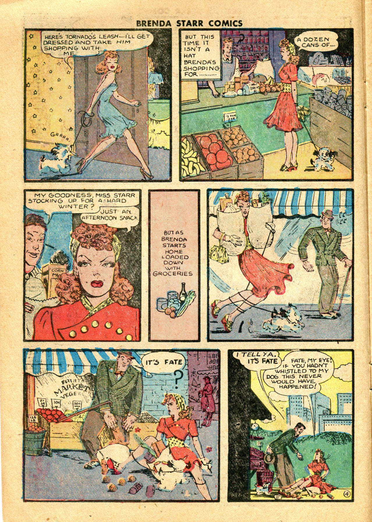 Read online Brenda Starr (1948) comic -  Issue #6 - 13