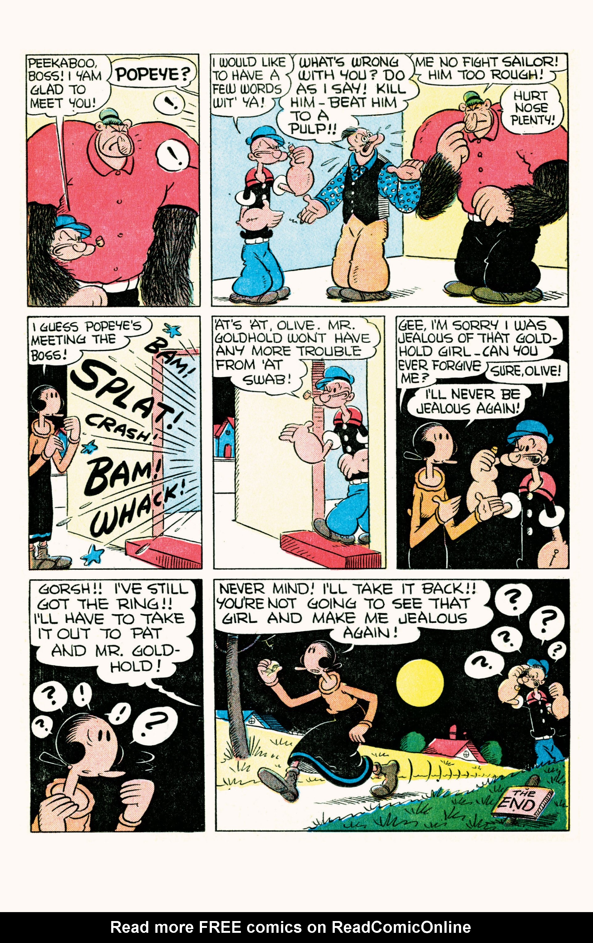 Read online Classic Popeye comic -  Issue #7 - 18