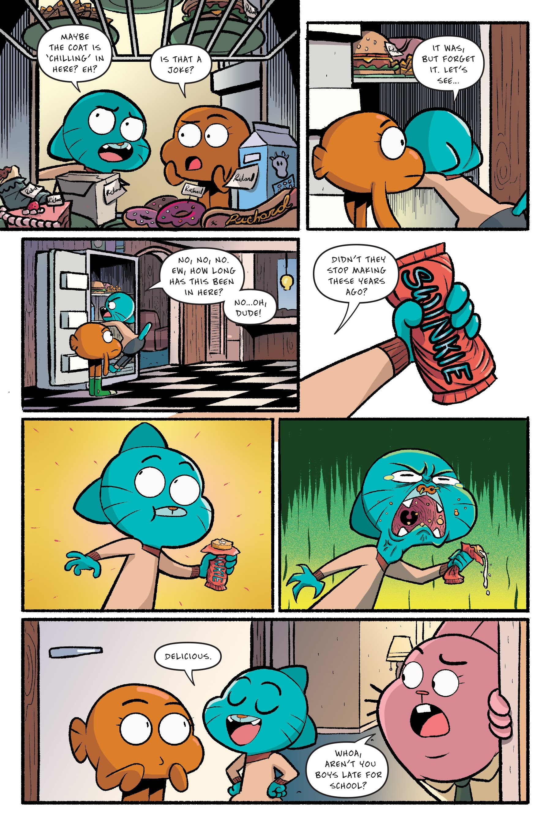 Read online The Amazing World of Gumball: The Storm comic -  Issue # TPB - 39